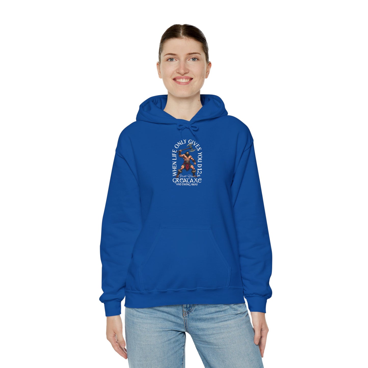 D12 Swing Away - Heavy Blend™ Hooded Sweatshirt for Men and Women