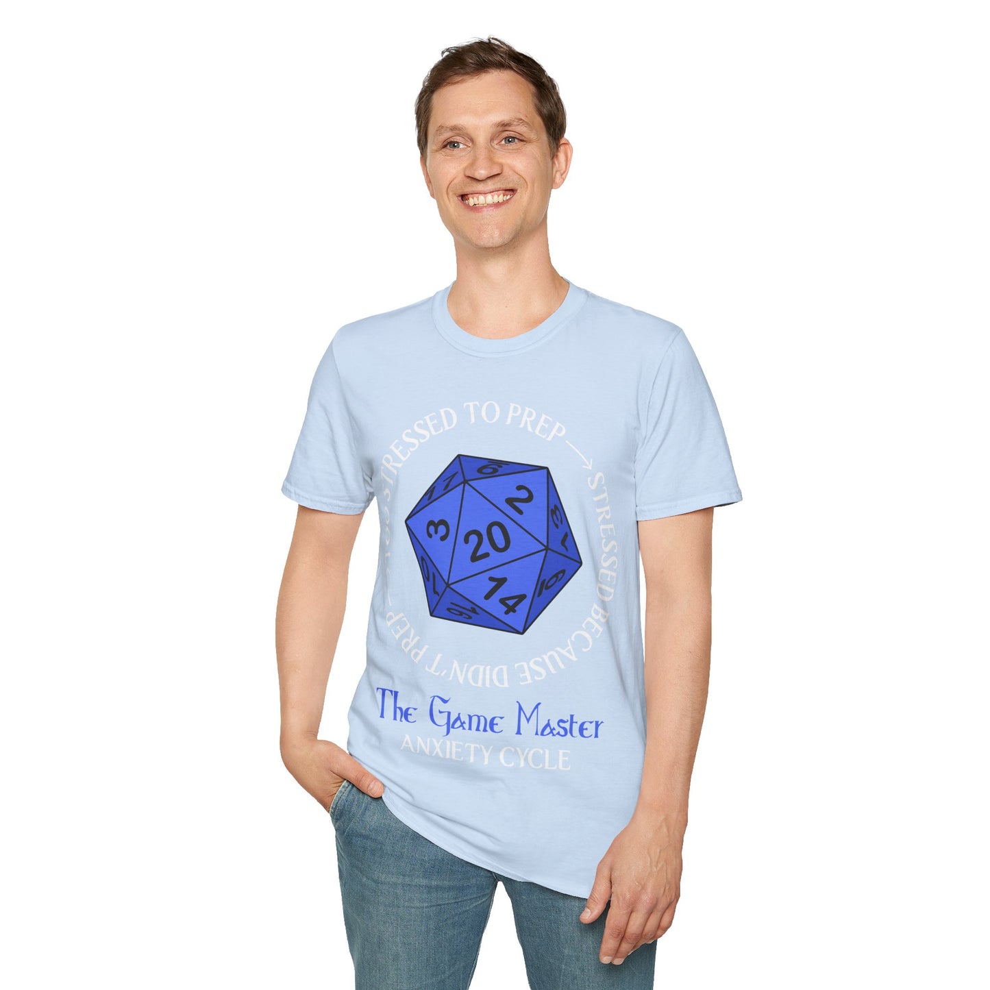 The GM Anxiety Cycle - Softstyle T-Shirt for Men and Women