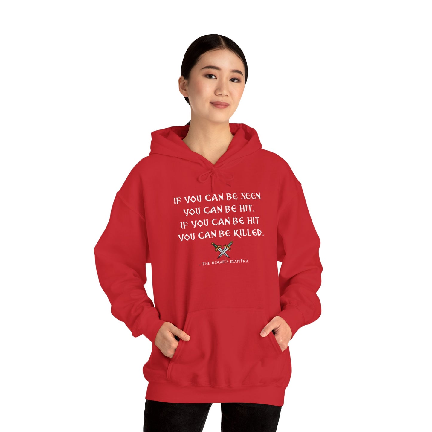 Rogue's Mantra - Heavy Blend™ Hoodie for Men or Women