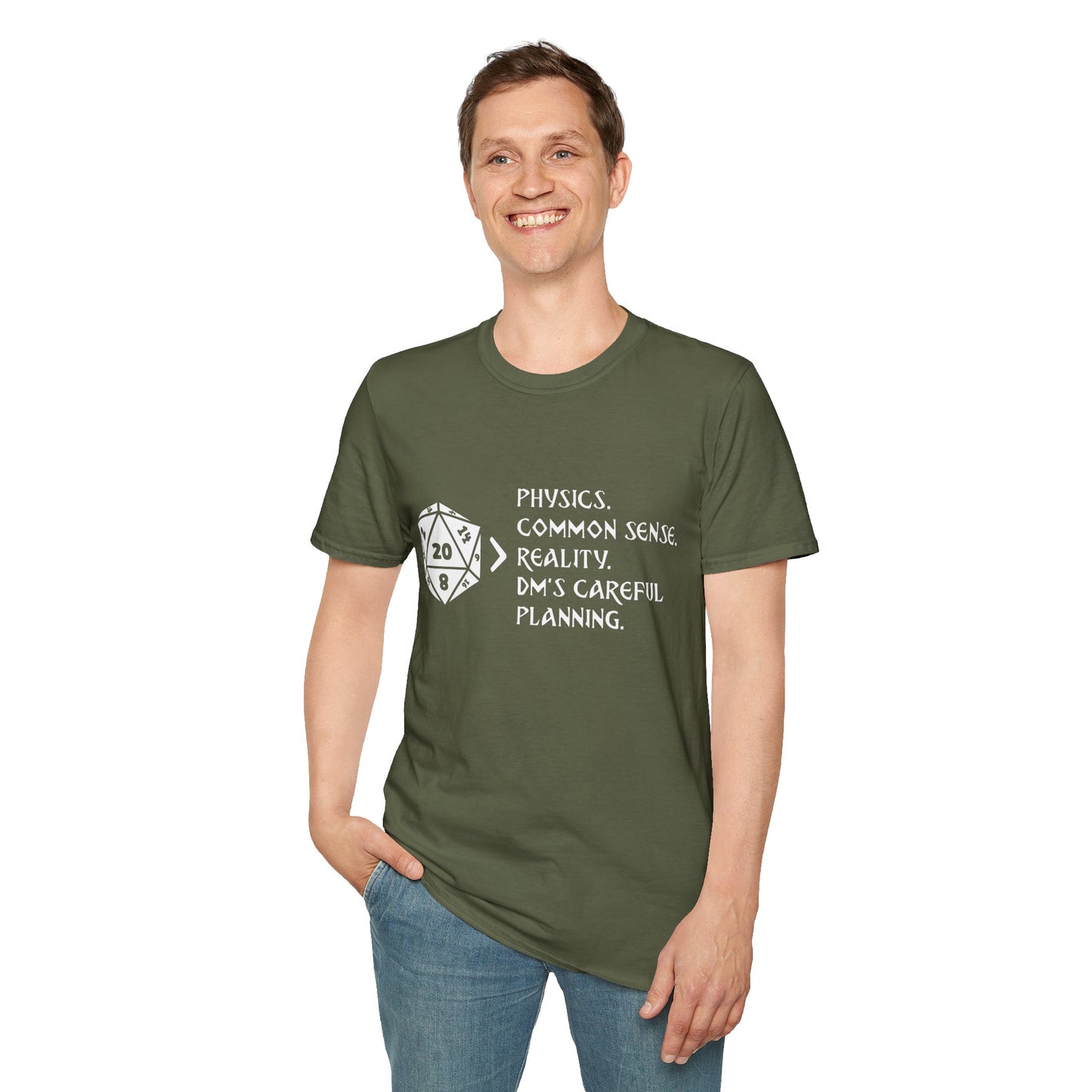 Natural 20 is Greater Than - Unisex Softstyle T-Shirt