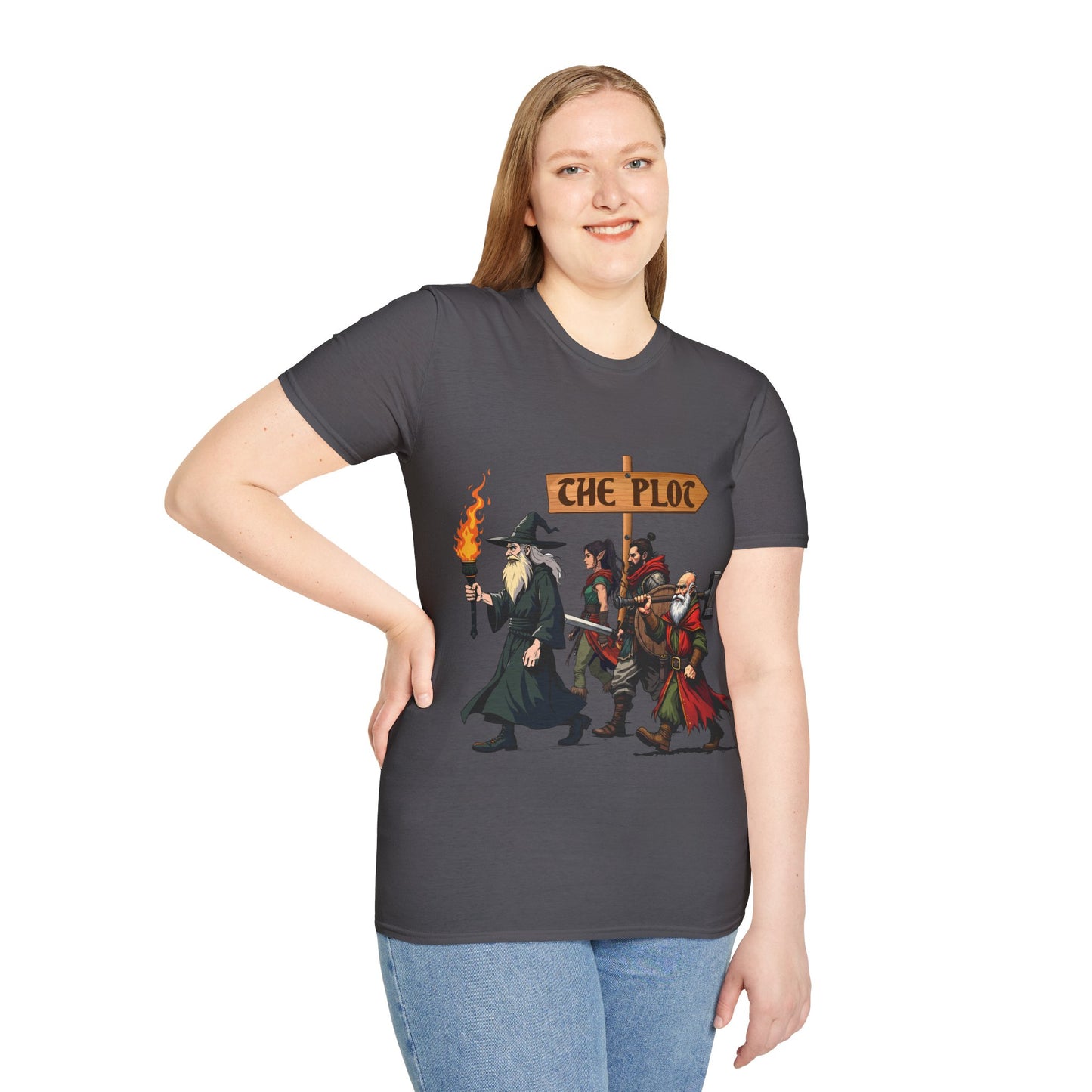 Missing the Plot - Softstyle T-Shirt for Men and Women