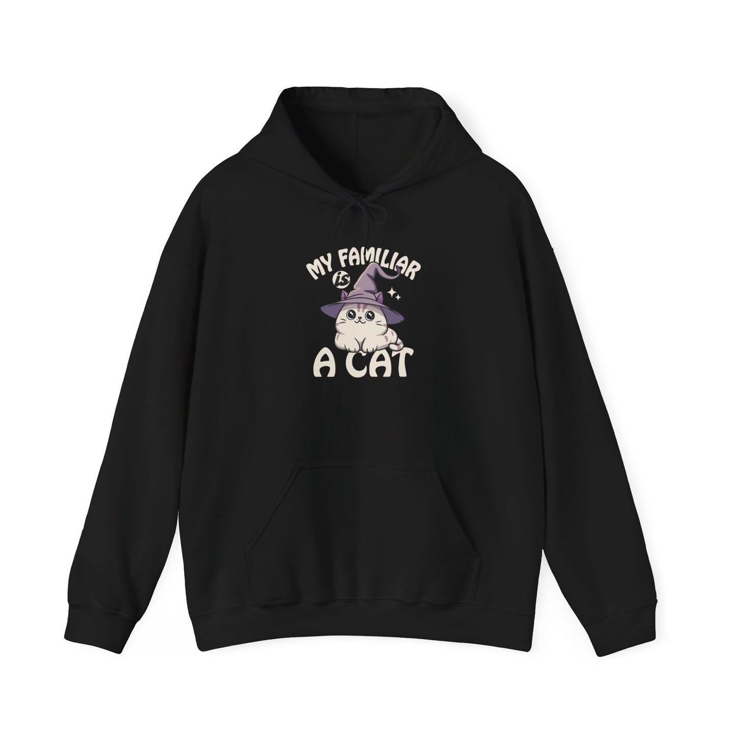 My Familiar is a Cat - Heavy Blend™ Hoodie for Men and Women