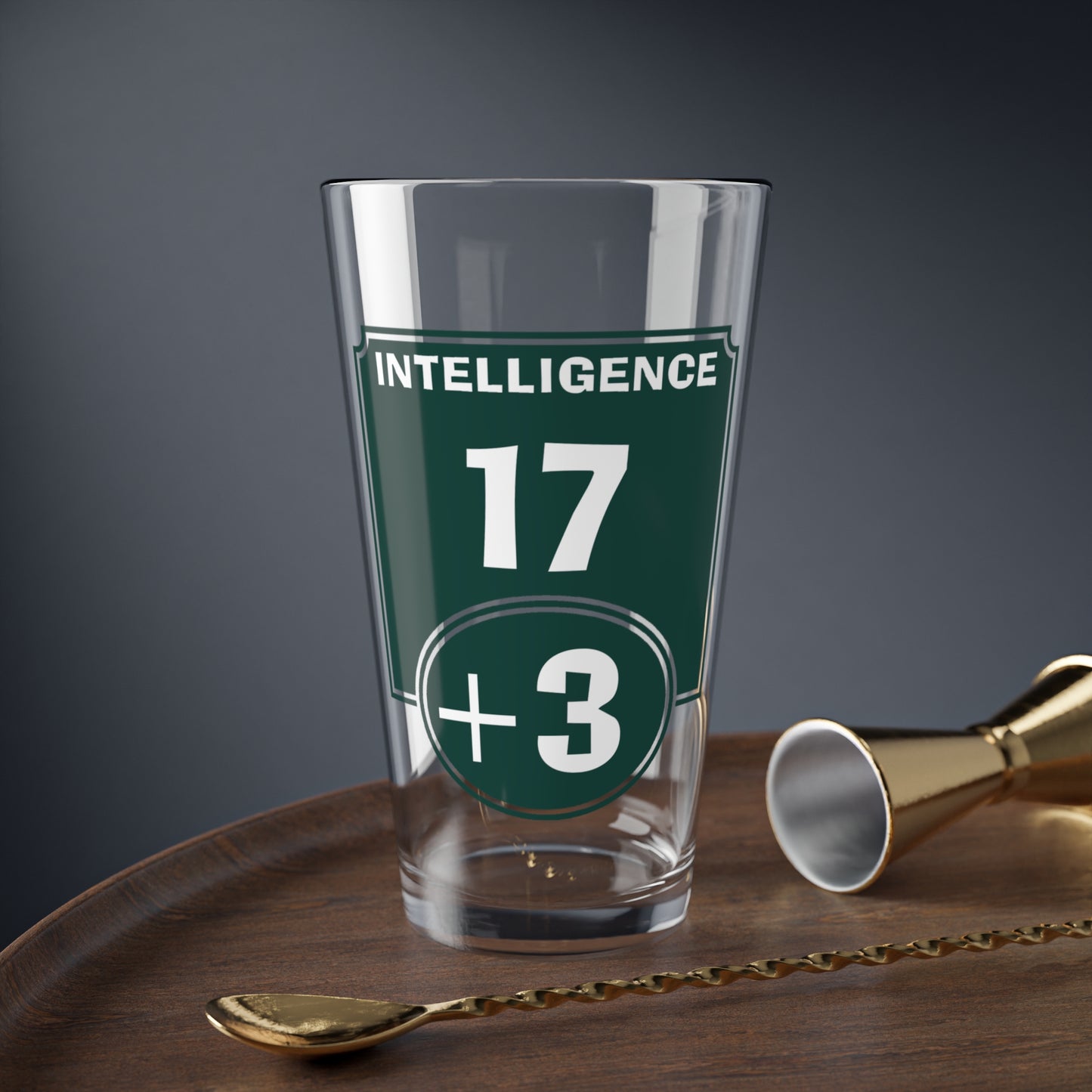 Dungeons & Drafts: The Stat Modifier Pint Glass Set