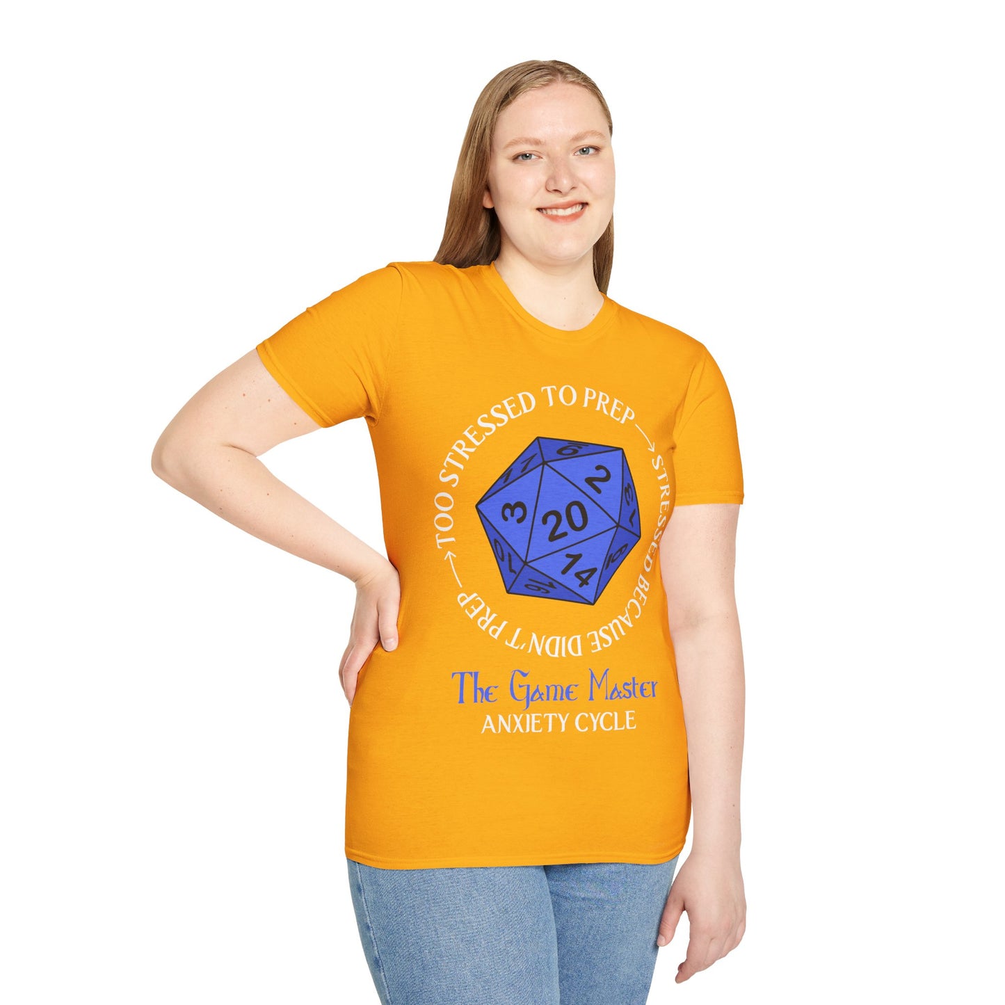 The GM Anxiety Cycle - Softstyle T-Shirt for Men and Women