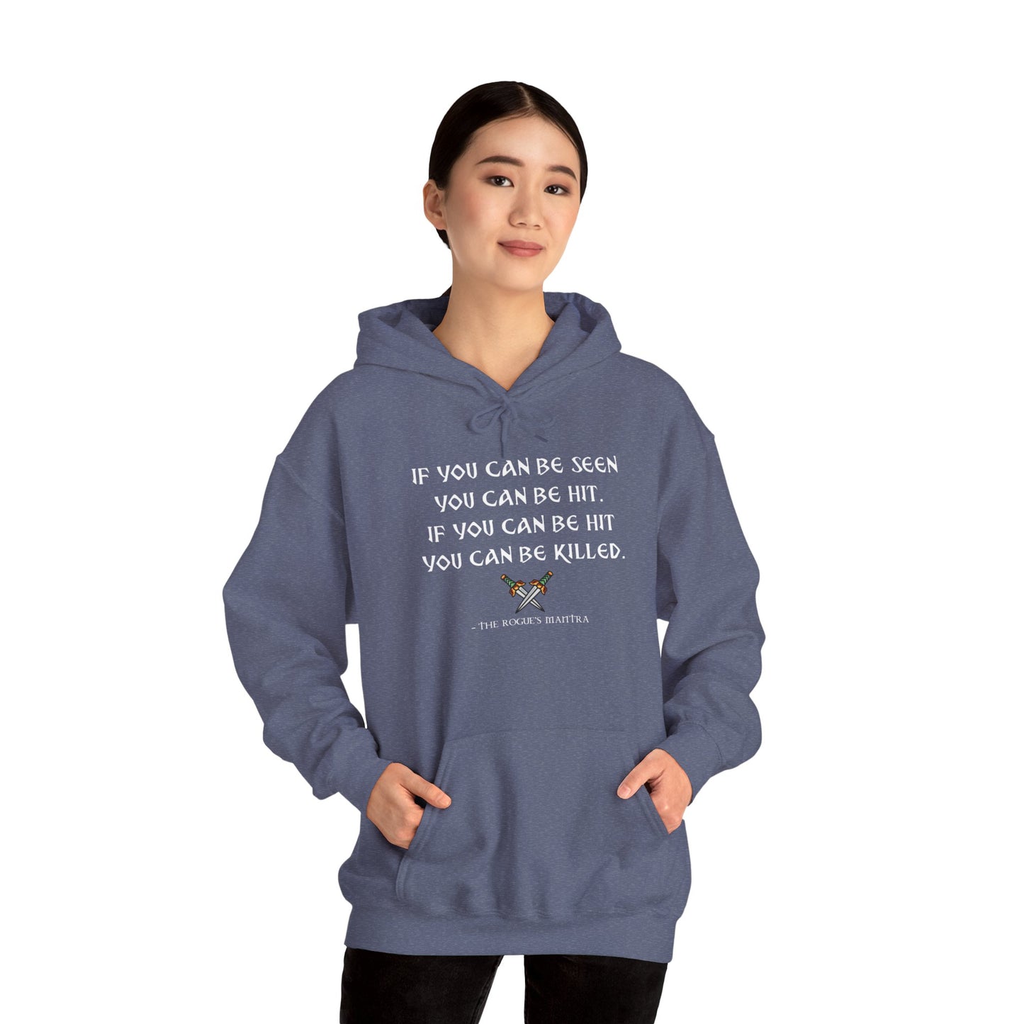Rogue's Mantra - Heavy Blend™ Hoodie for Men or Women