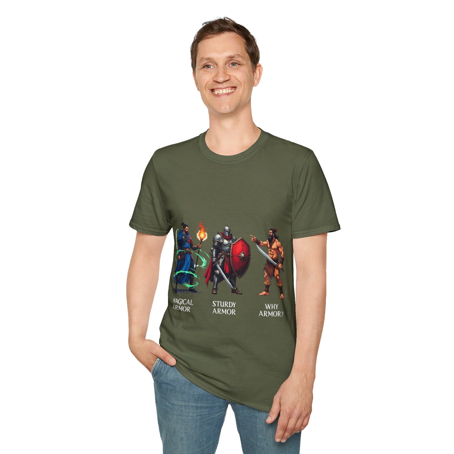 Class Armor Comparison - Softstyle T-Shirt for Men and Women
