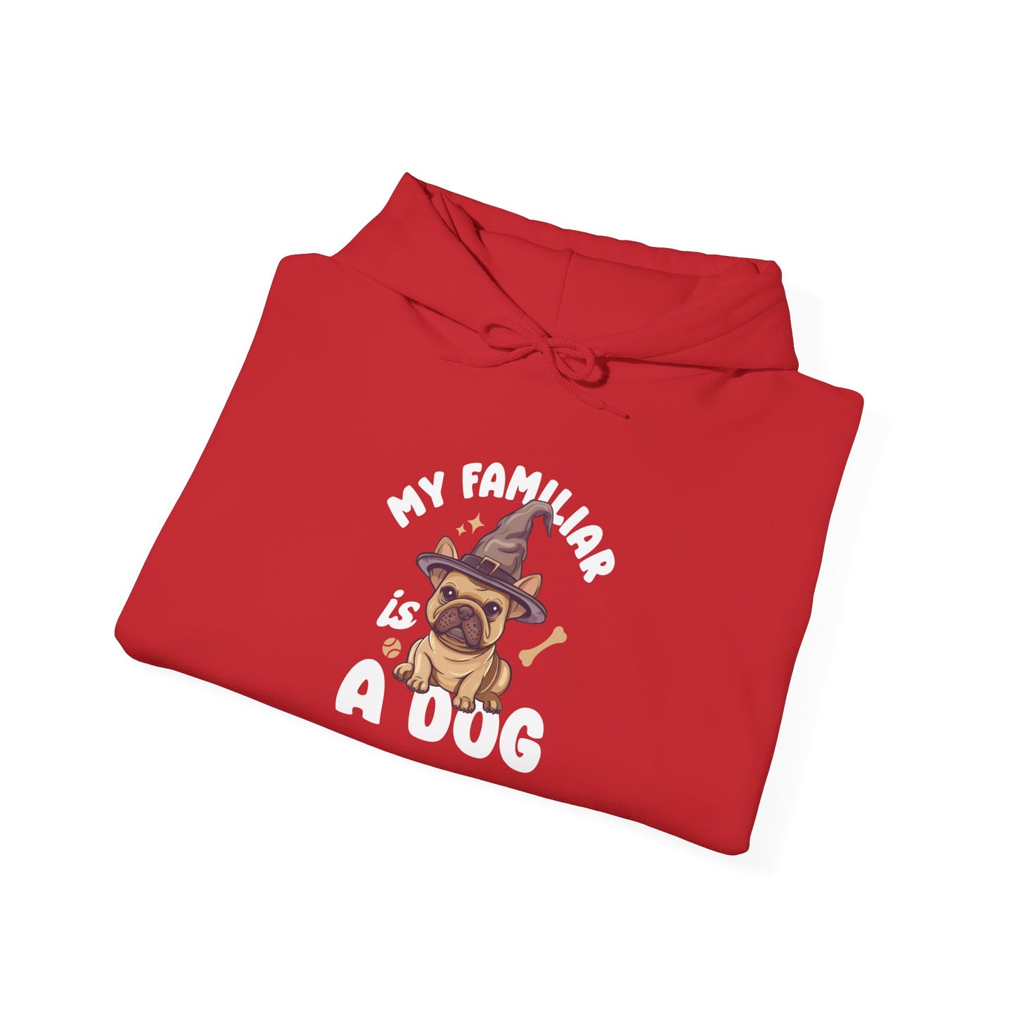 My Familiar is a Dog - Heavy Blend™ Hoodie for Men and Women