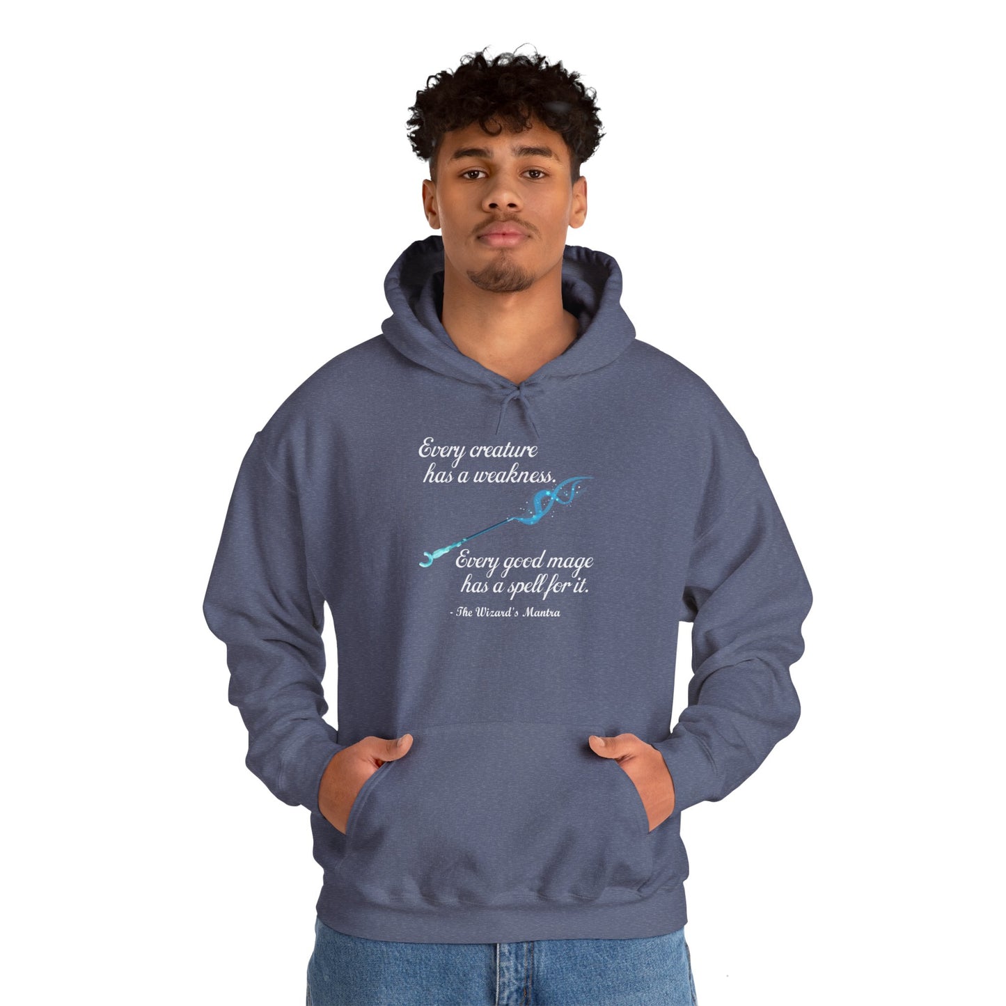 Wizard's Mantra - Heavy Blend™ Hoodie for Men and Women