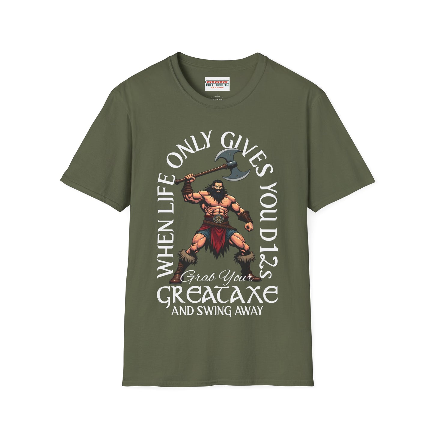 D12 Swing Away - Softstyle T-Shirt for Men and Women