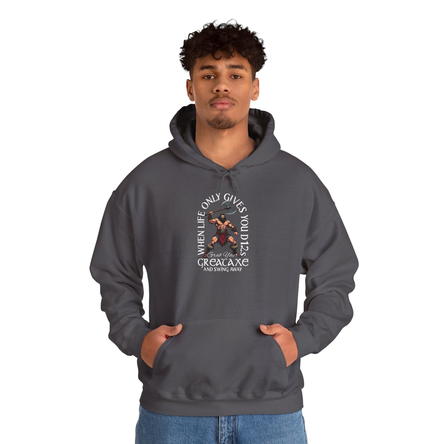 D12 Swing Away - Heavy Blend™ Hooded Sweatshirt for Men and Women
