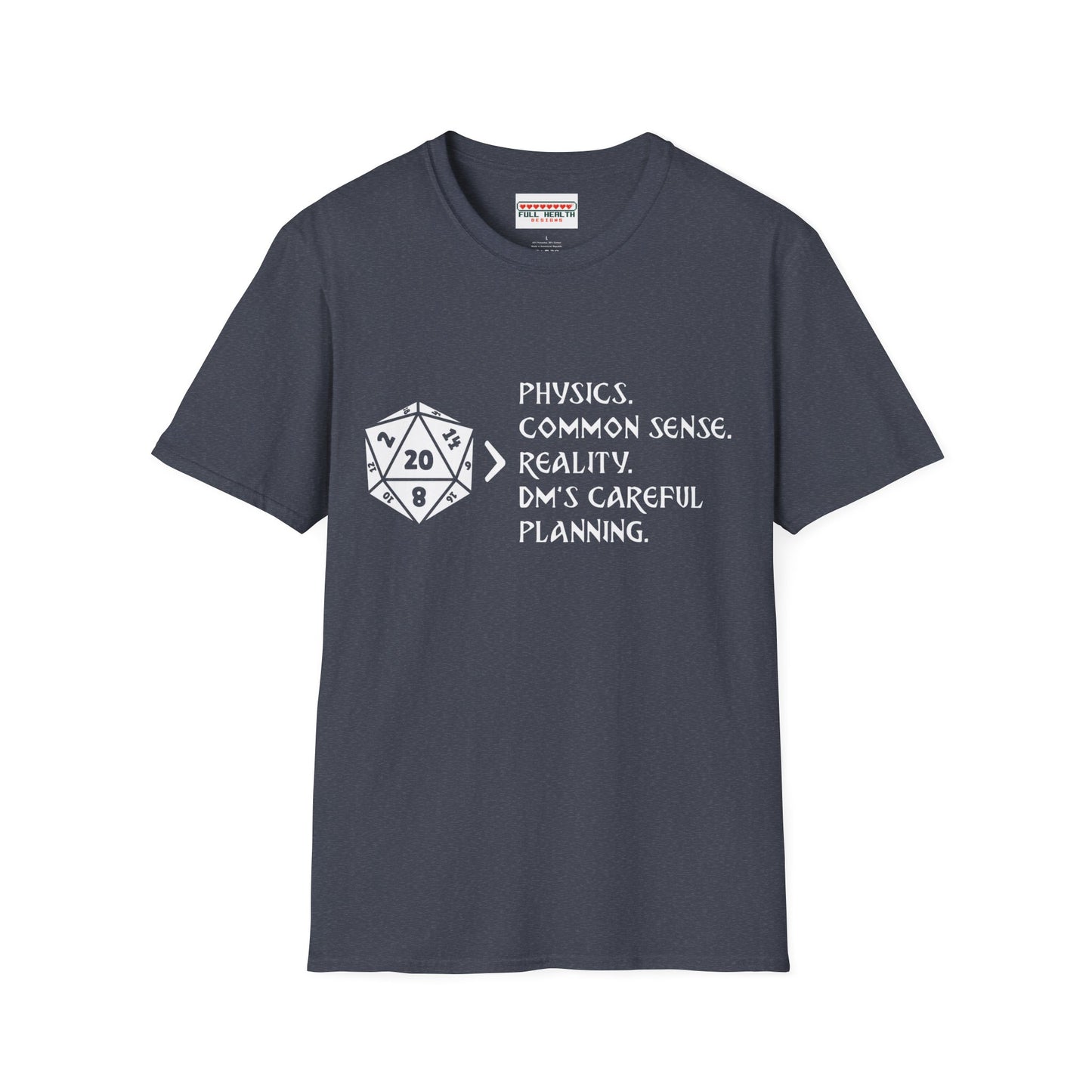 Natural 20 is Greater Than - Unisex Softstyle T-Shirt