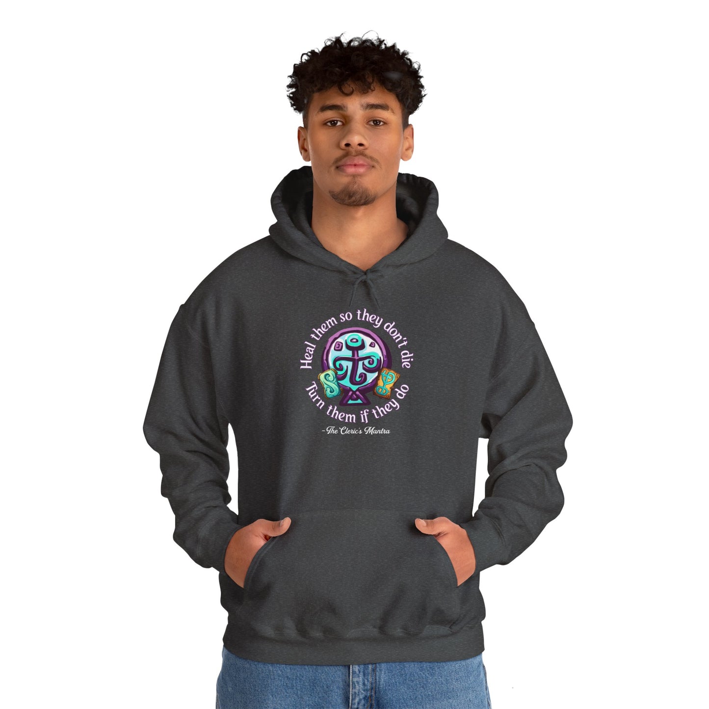 Cleric's Mantra - Heavy Blend™ Hoodie for Men and Women