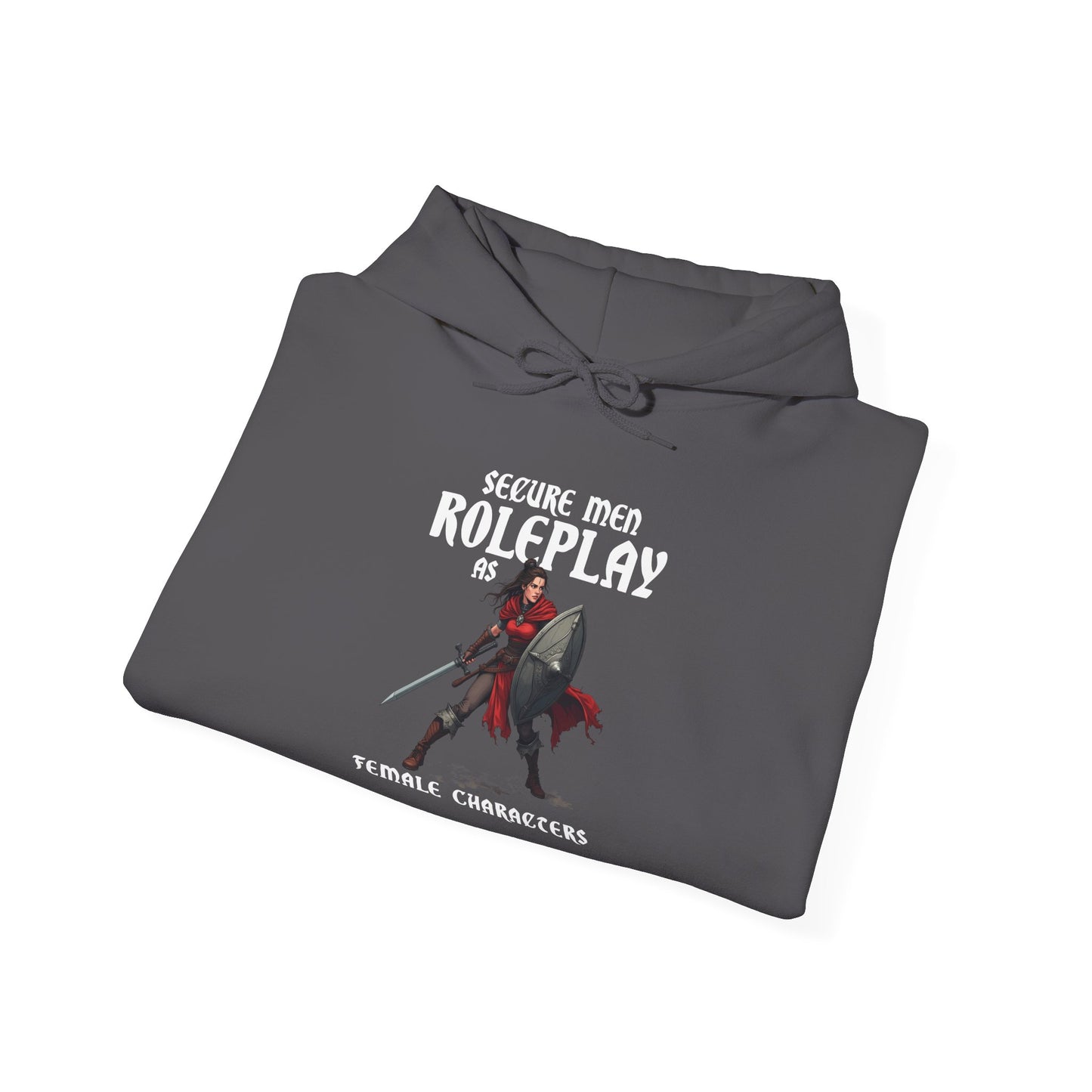 Secure Men Roleplay as Women - Heavy Blend™ Hooded Sweatshirt for Men and Women