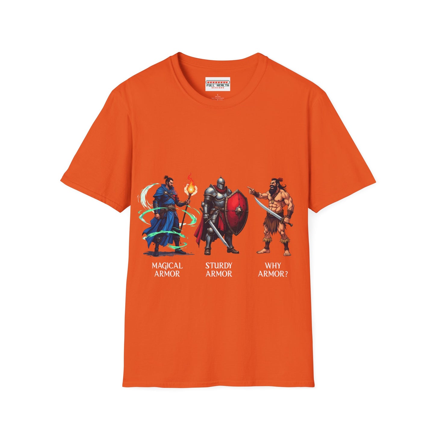 Class Armor Comparison - Softstyle T-Shirt for Men and Women