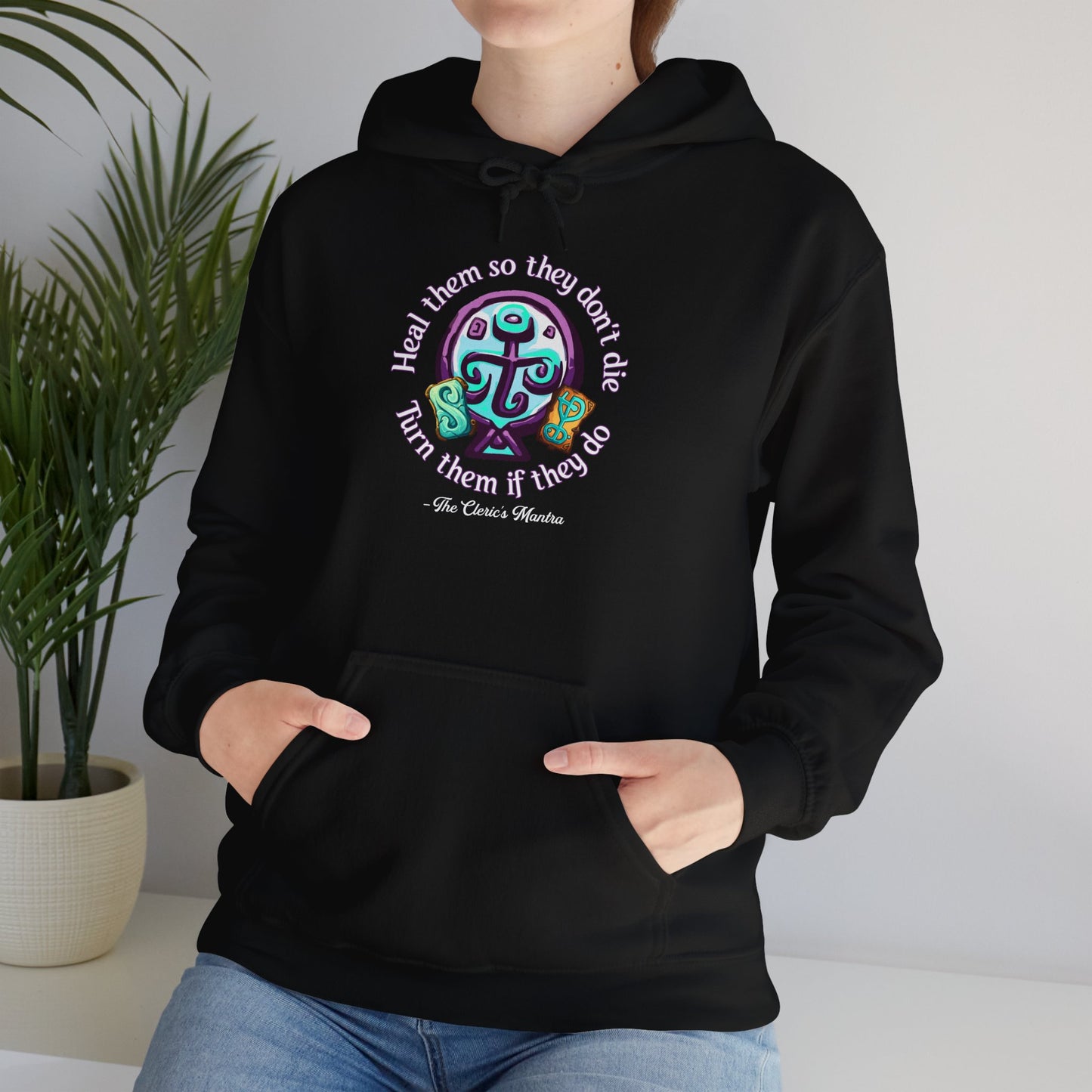 Cleric's Mantra - Heavy Blend™ Hoodie for Men and Women