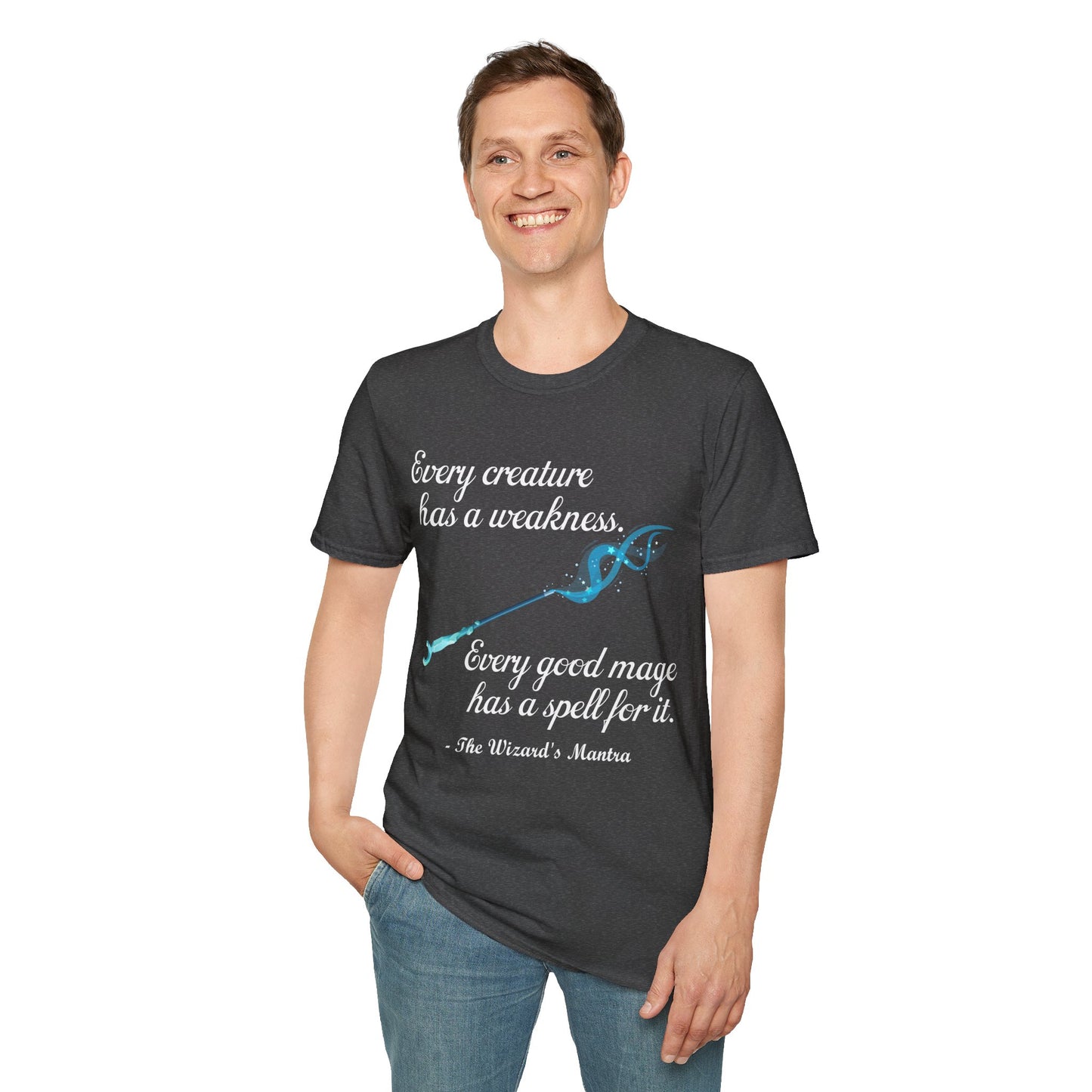 Wizard's Mantra - Softstyle T-Shirt for Men and Women