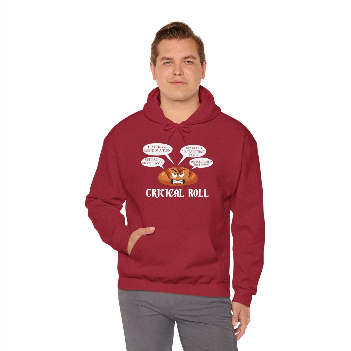 Critical Roll - Heavy Blend™ Hooded Sweatshirt for Men and Women