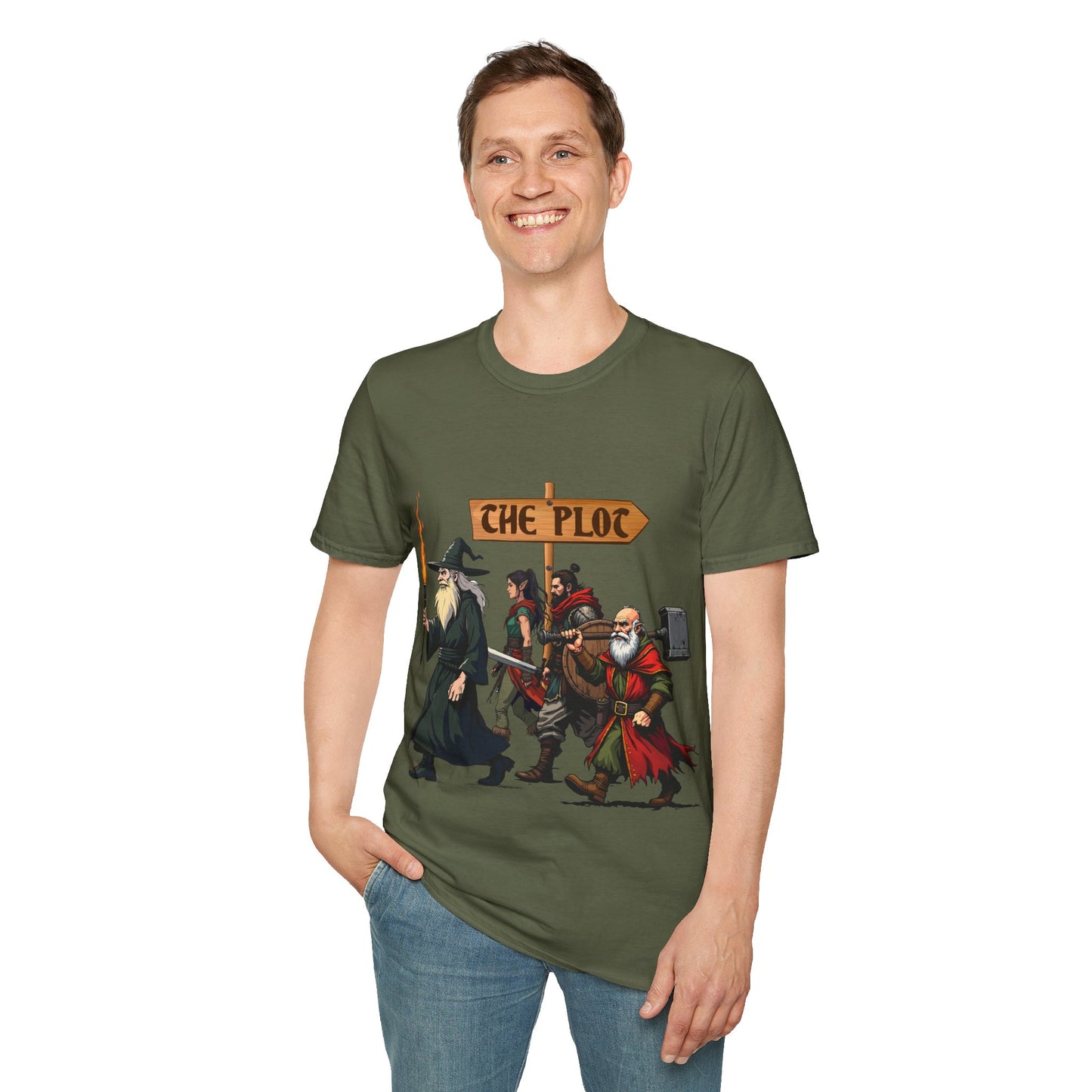 Missing the Plot - Softstyle T-Shirt for Men and Women