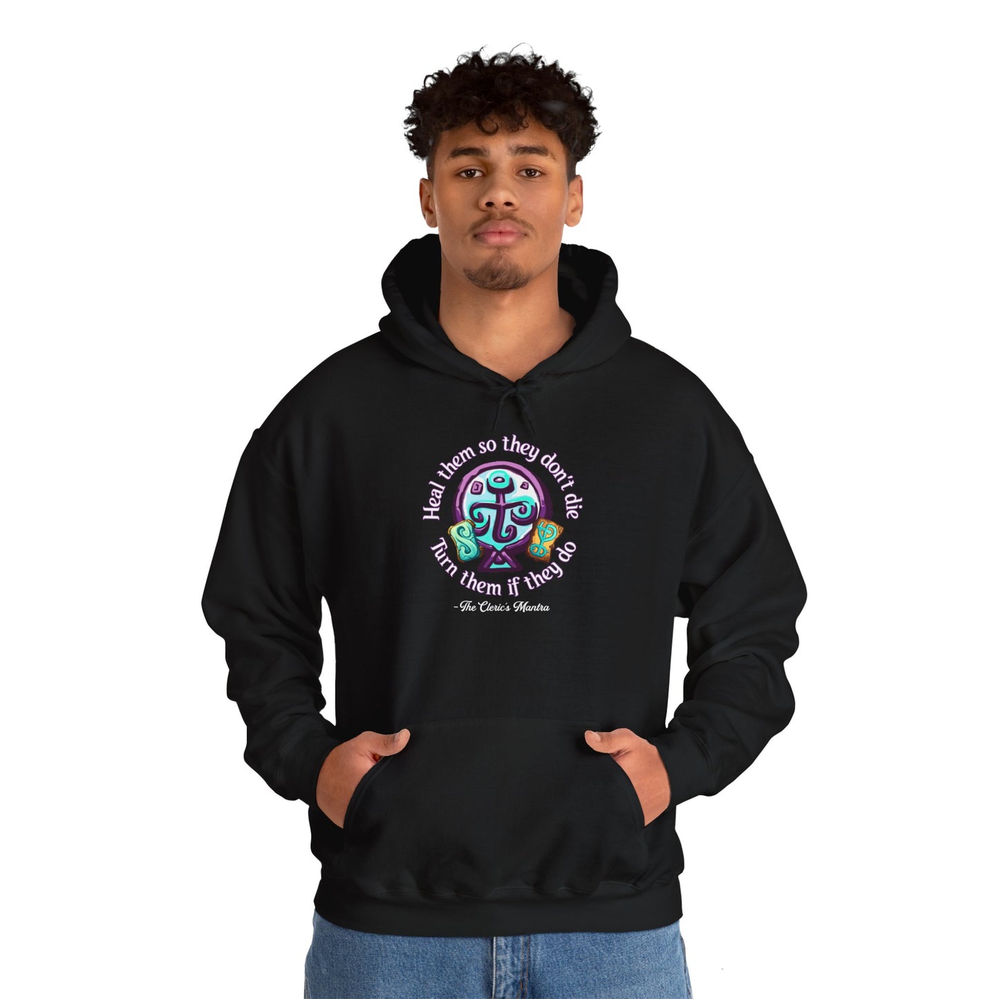 Cleric's Mantra - Heavy Blend™ Hoodie for Men and Women