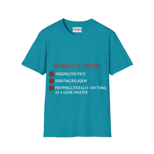 Exercises in Futility - Softstyle T-Shirt for Men and Women Printify