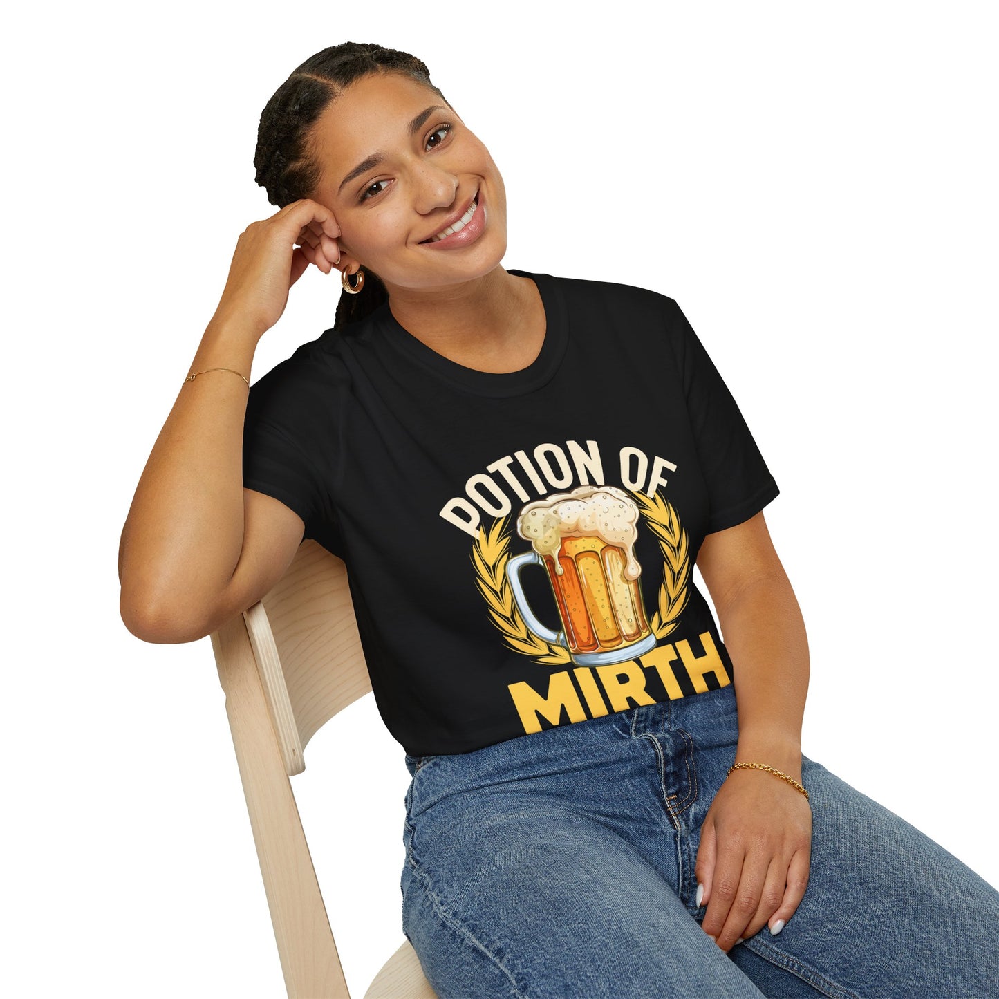 Potion of Mirth - Softstyle T-Shirt for Men or Women