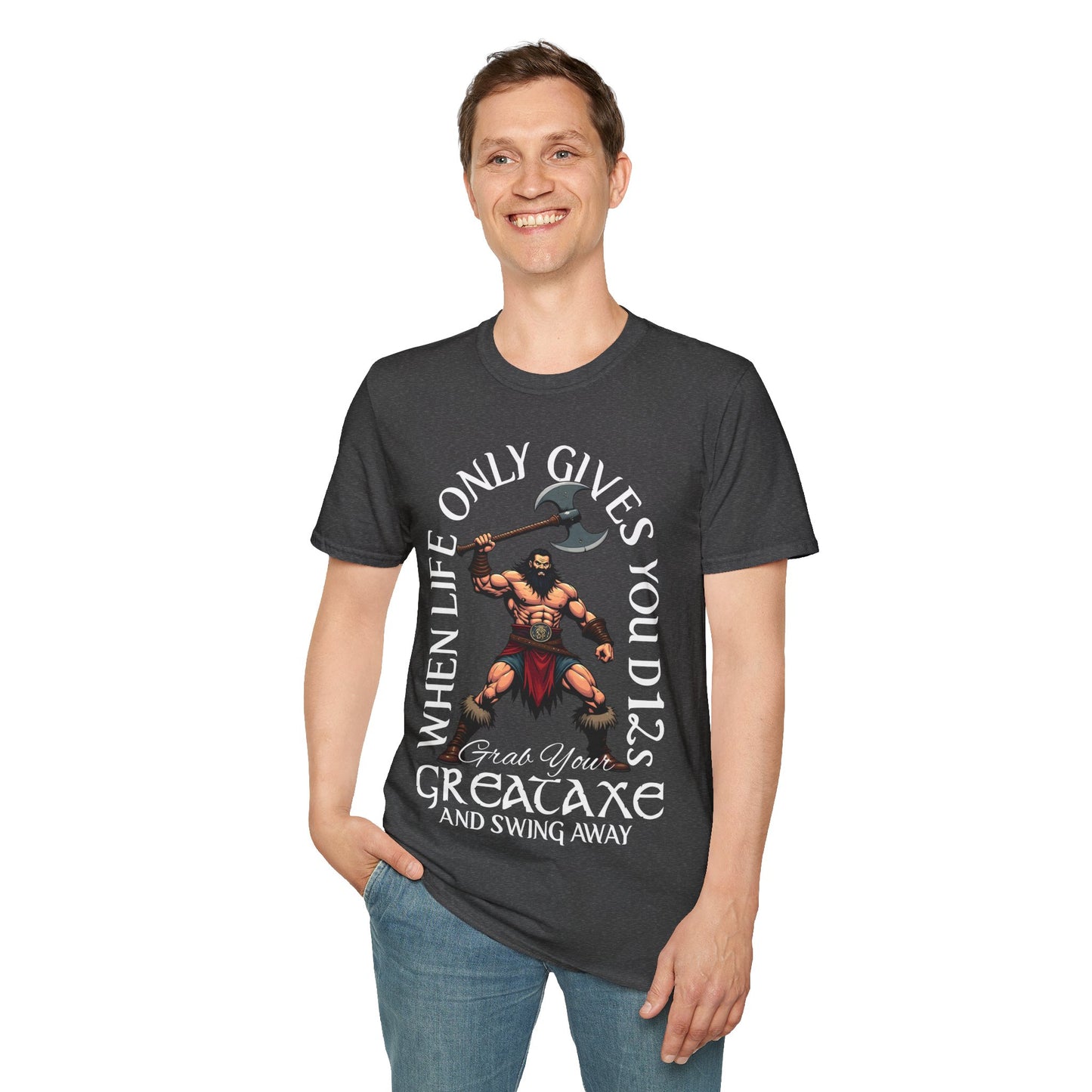 D12 Swing Away - Softstyle T-Shirt for Men and Women