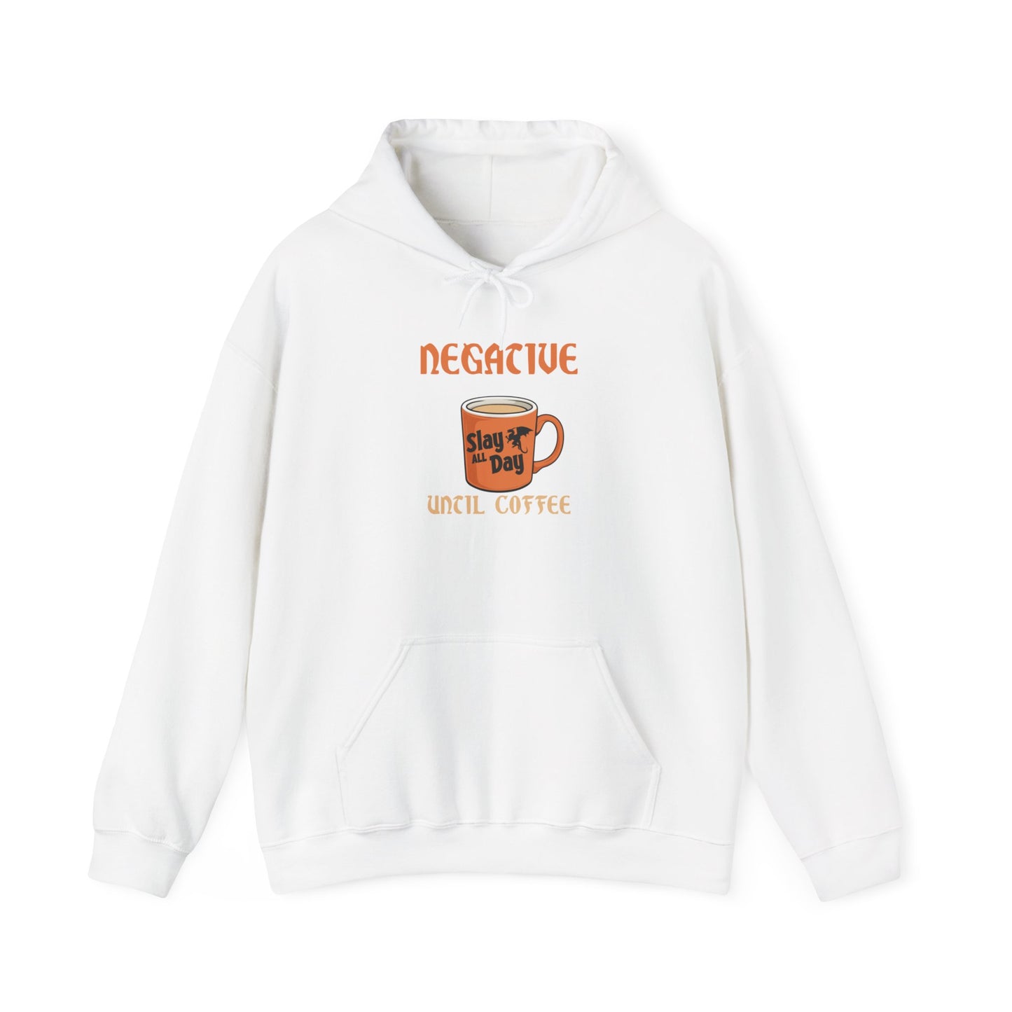 Negative Charisma Modifier Until Coffee - Heavy Blend™ Hooded Sweatshirt for Men and Women