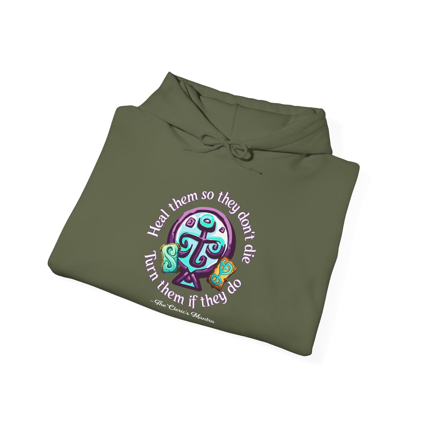 Cleric's Mantra - Heavy Blend™ Hoodie for Men and Women