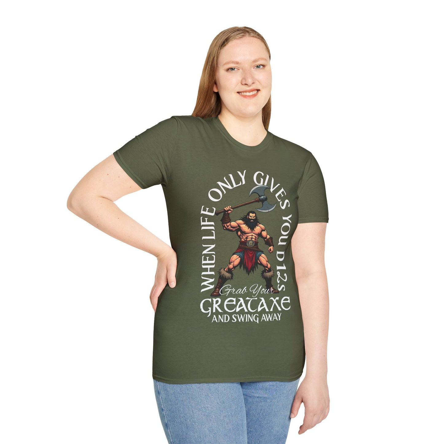 D12 Swing Away - Softstyle T-Shirt for Men and Women