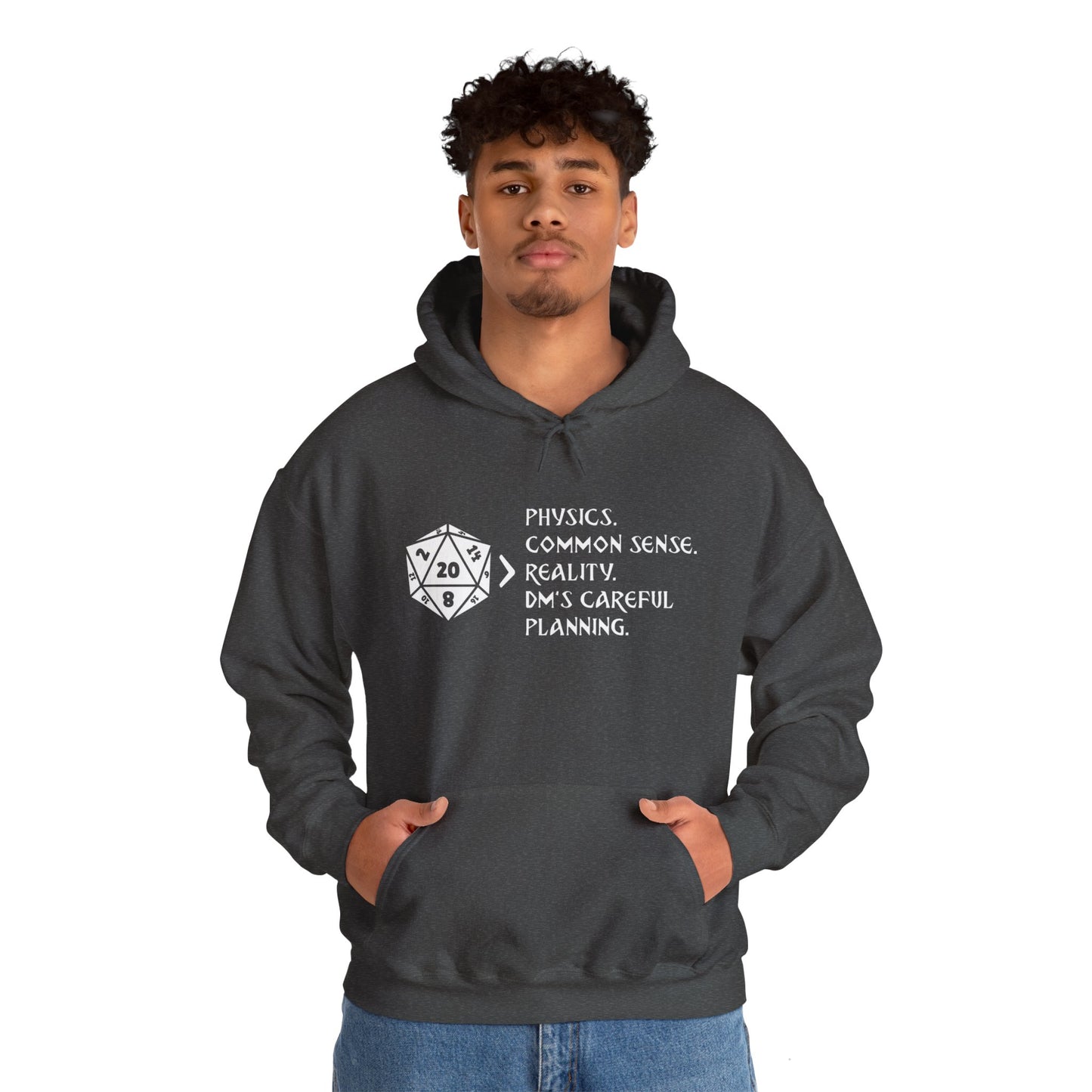 Natural 20 is Greater Than - Heavy Blend™ Hoodie for Men and Women