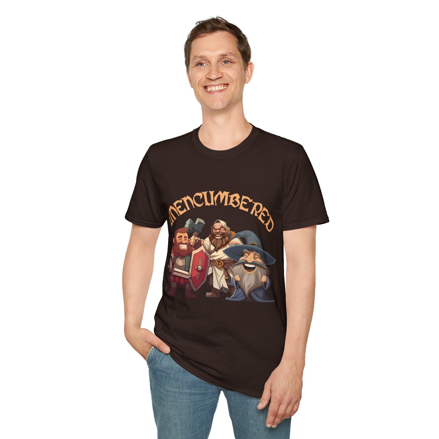 Unencumbered - Softstyle T-Shirt for Men and Women