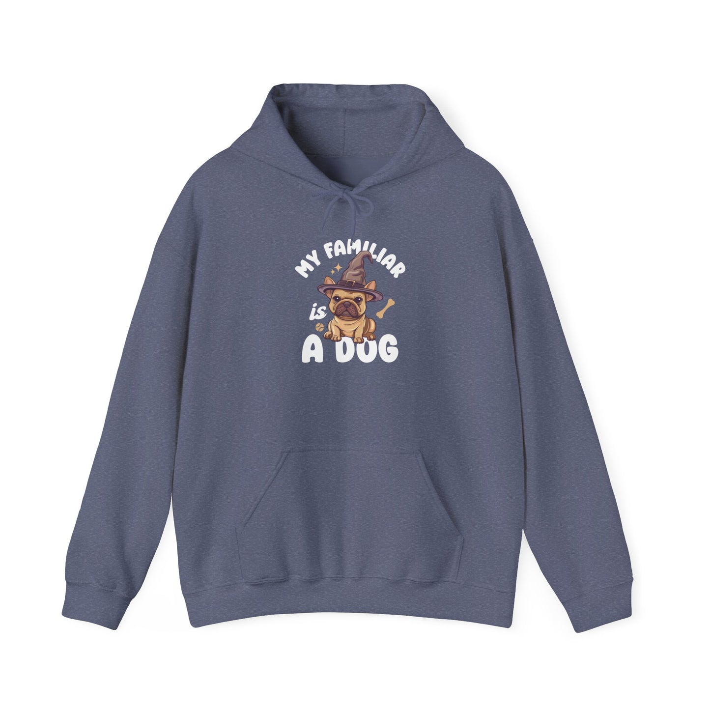 My Familiar is a Dog - Heavy Blend™ Hoodie for Men and Women