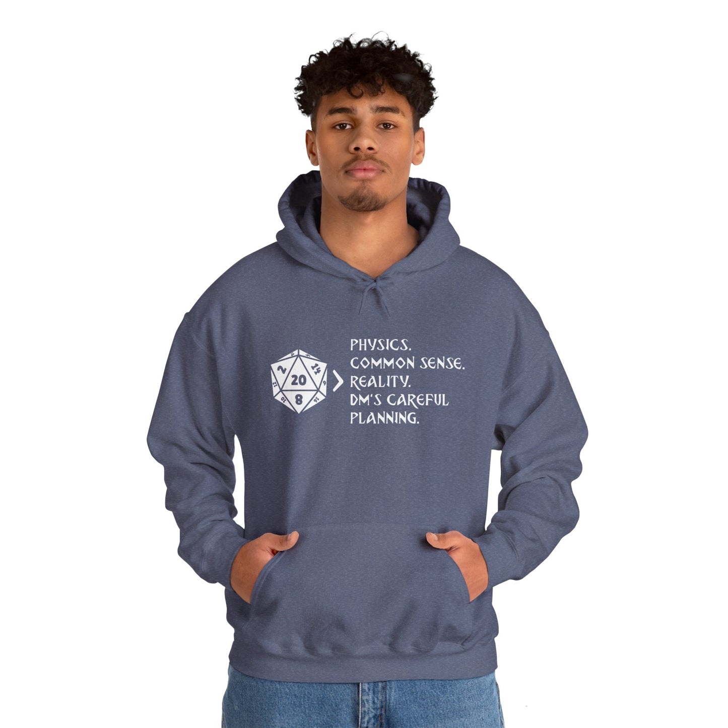 Natural 20 is Greater Than - Heavy Blend™ Hoodie for Men and Women