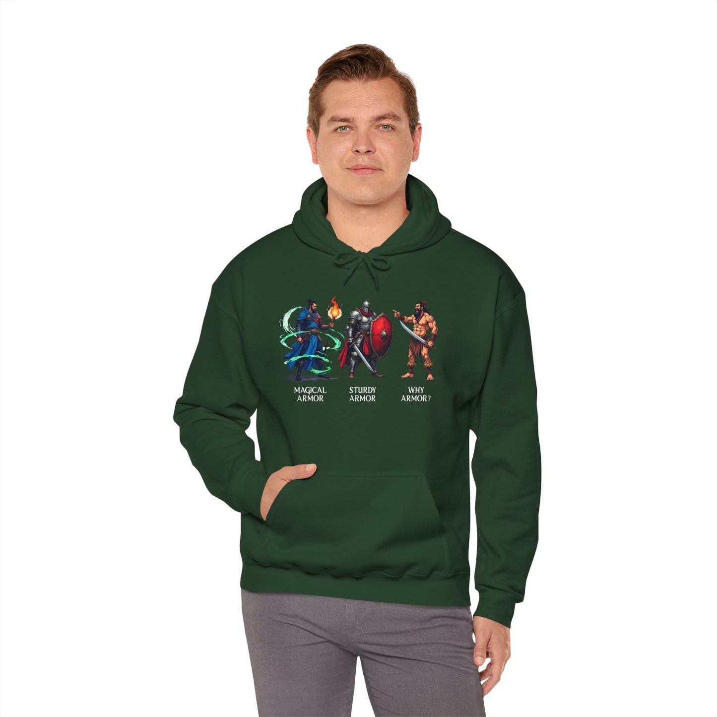 Class Armor Comparison - Heavy Blend™ Hooded Sweatshirt for Men and Women