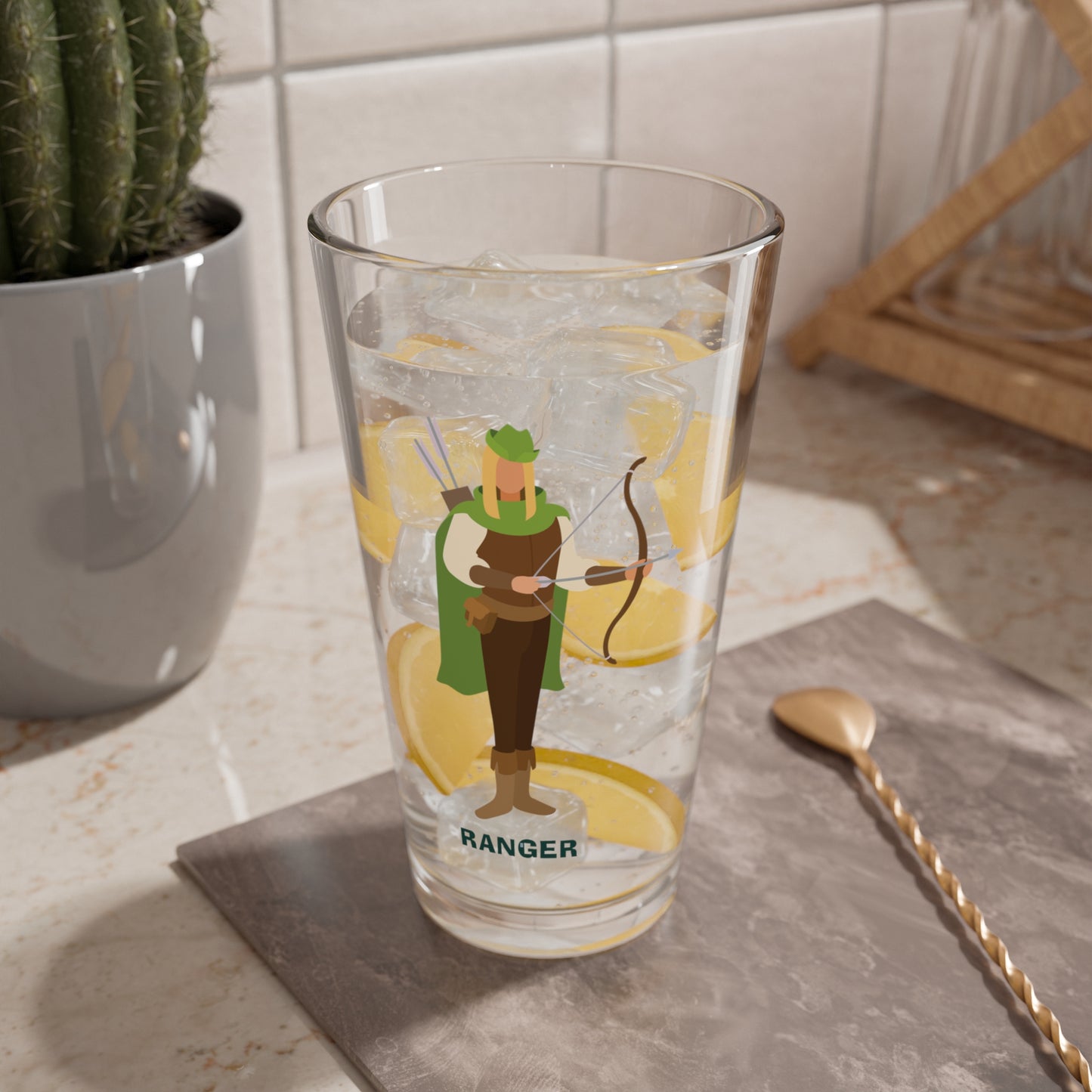 "The Hunterâs Horn" RANGER Pint Glass