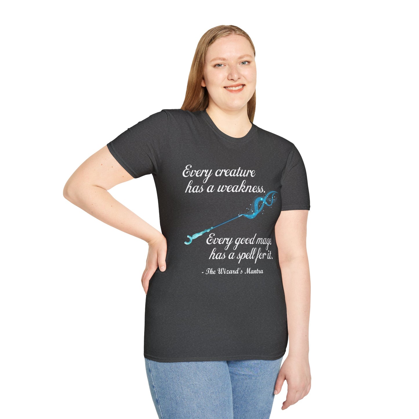 Wizard's Mantra - Softstyle T-Shirt for Men and Women