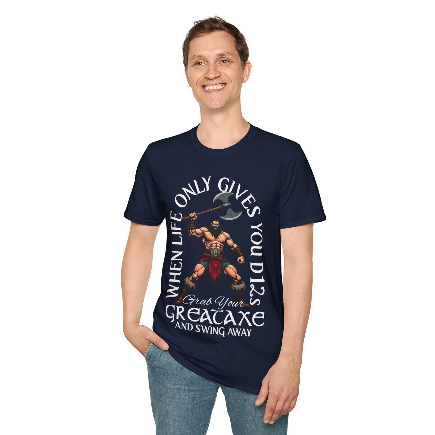 D12 Swing Away - Softstyle T-Shirt for Men and Women