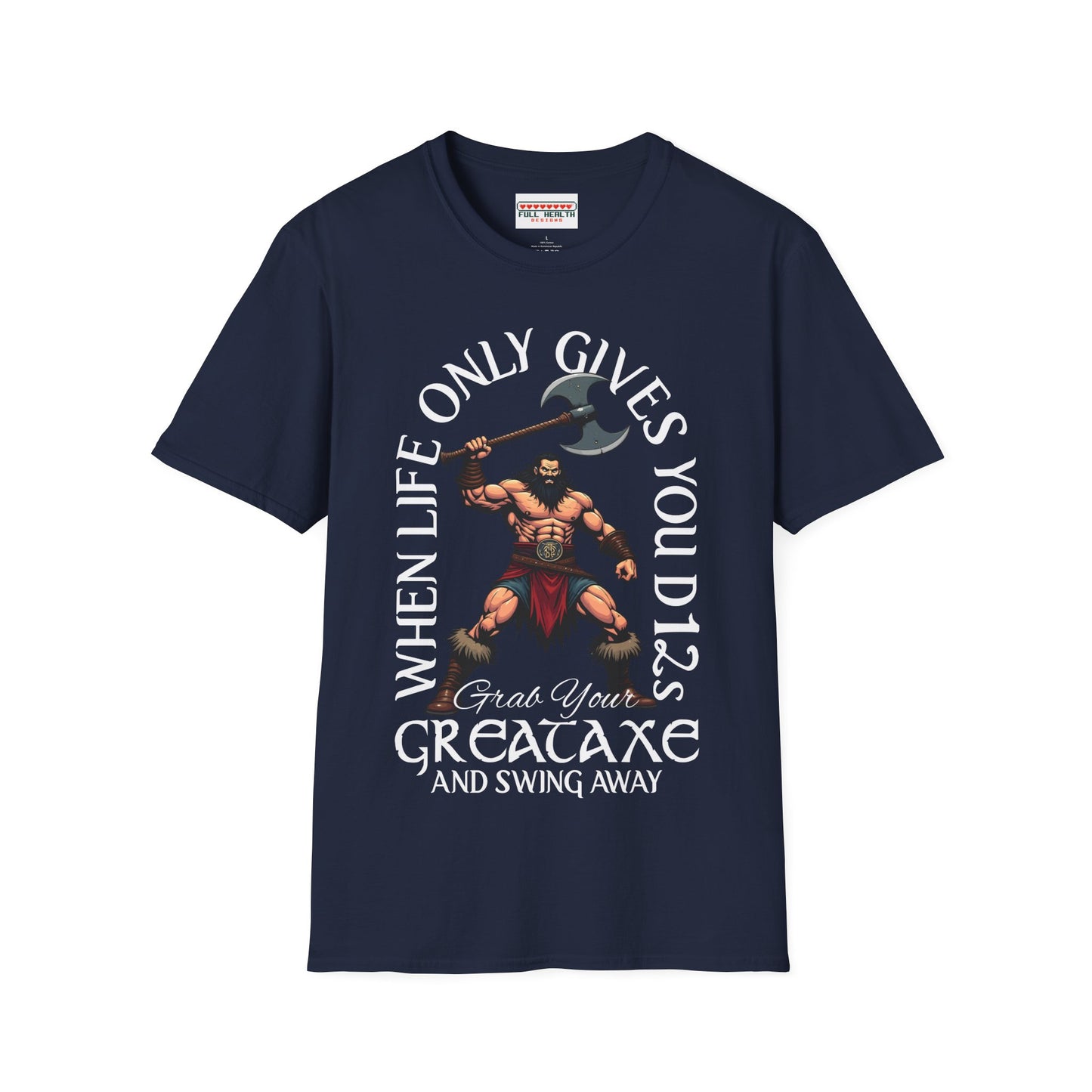 D12 Swing Away - Softstyle T-Shirt for Men and Women