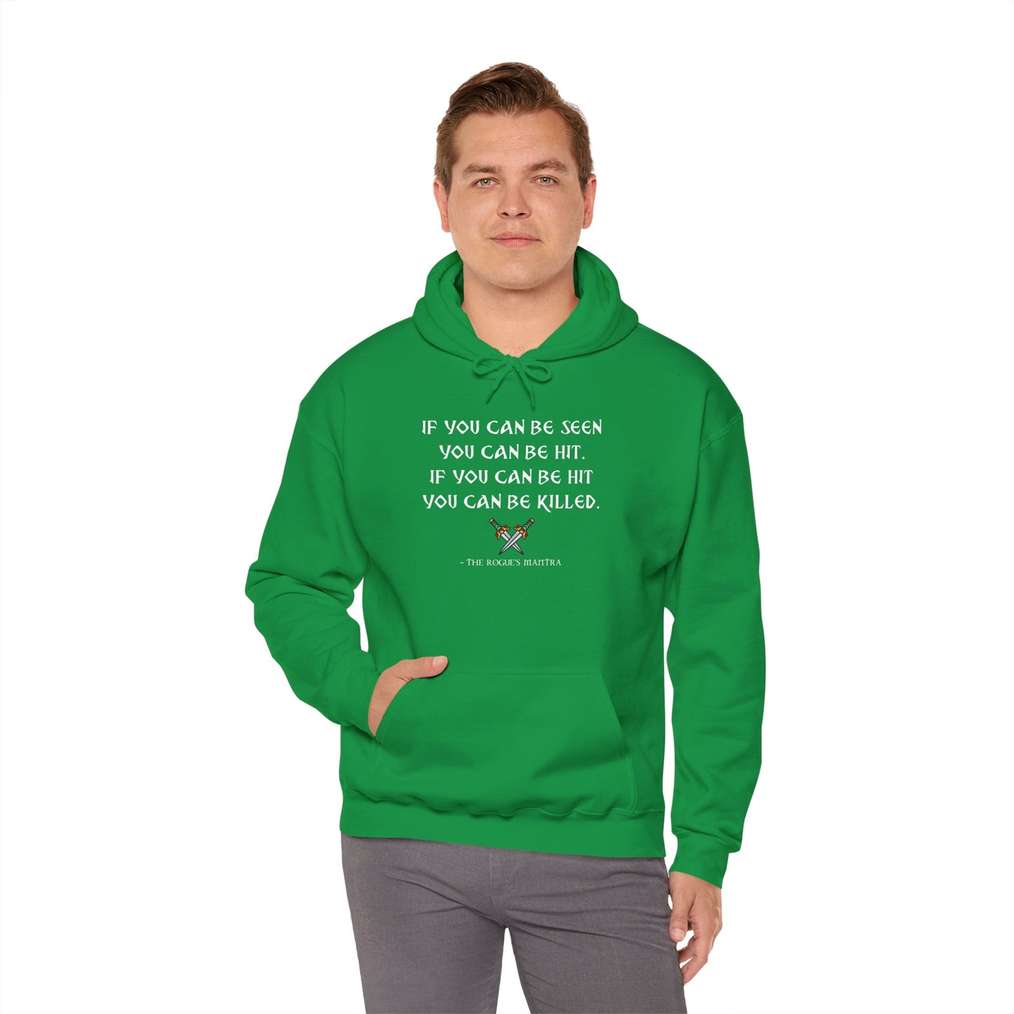 Rogue's Mantra - Heavy Blend™ Hoodie for Men or Women