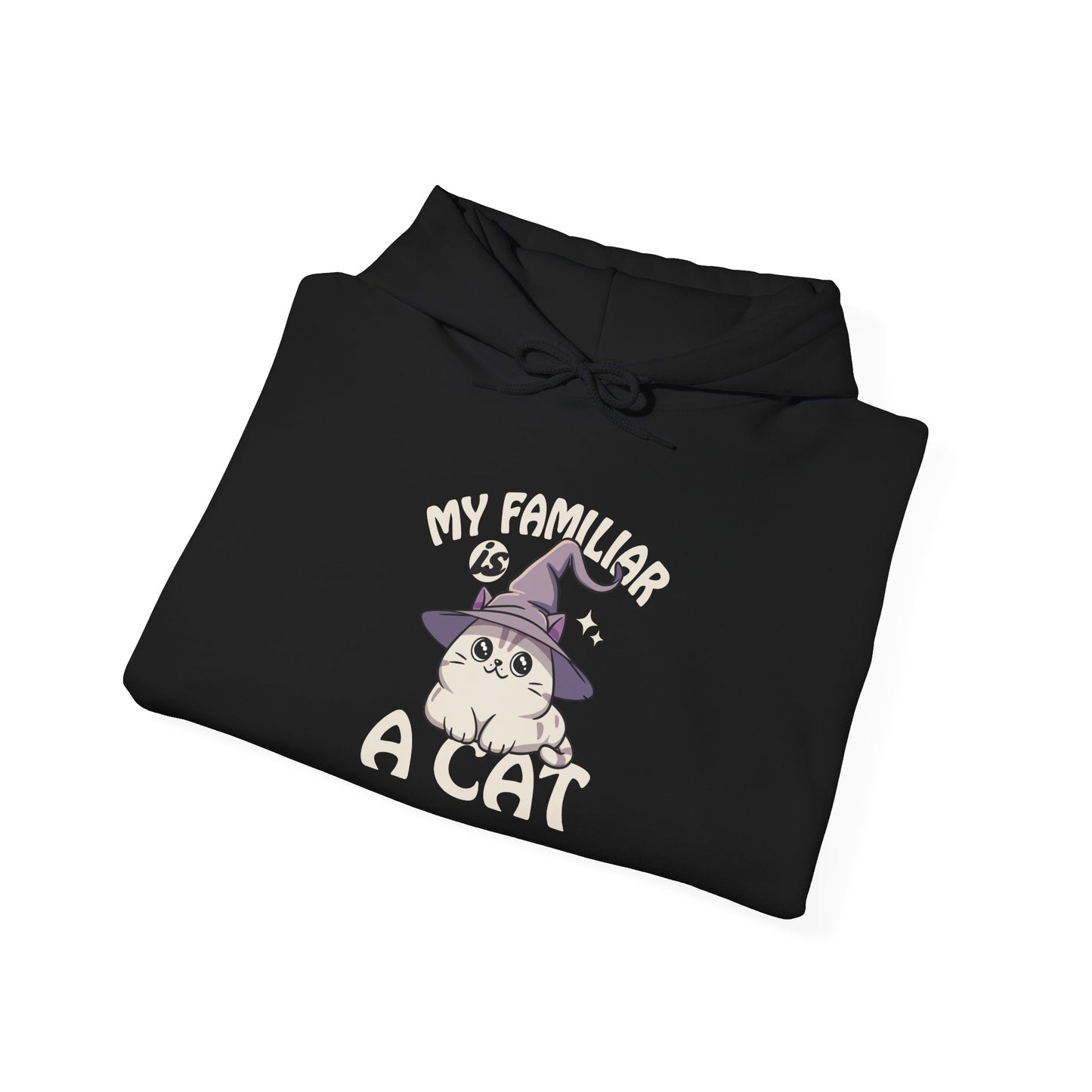 My Familiar is a Cat - Heavy Blend™ Hoodie for Men and Women