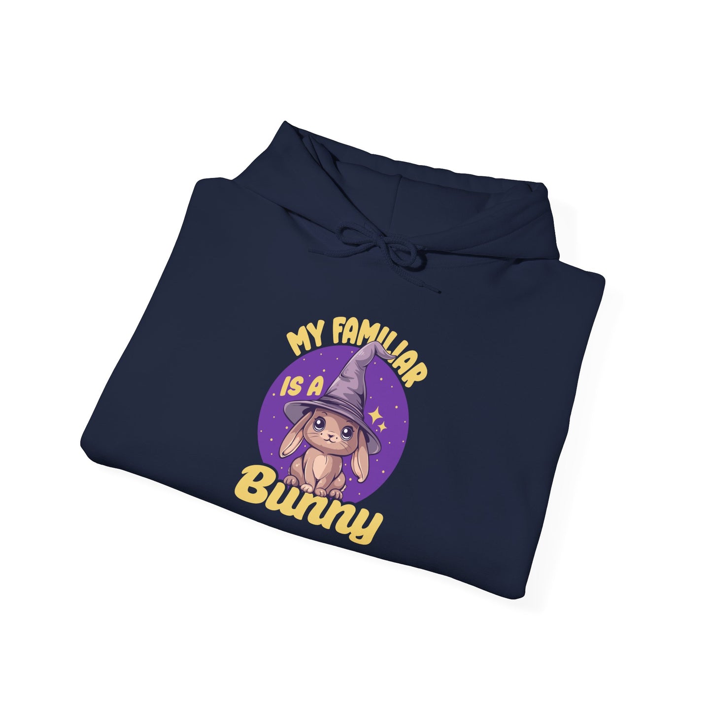 My Familiar is a Bunny - Heavy Blend™ Hoodie for Men and Women