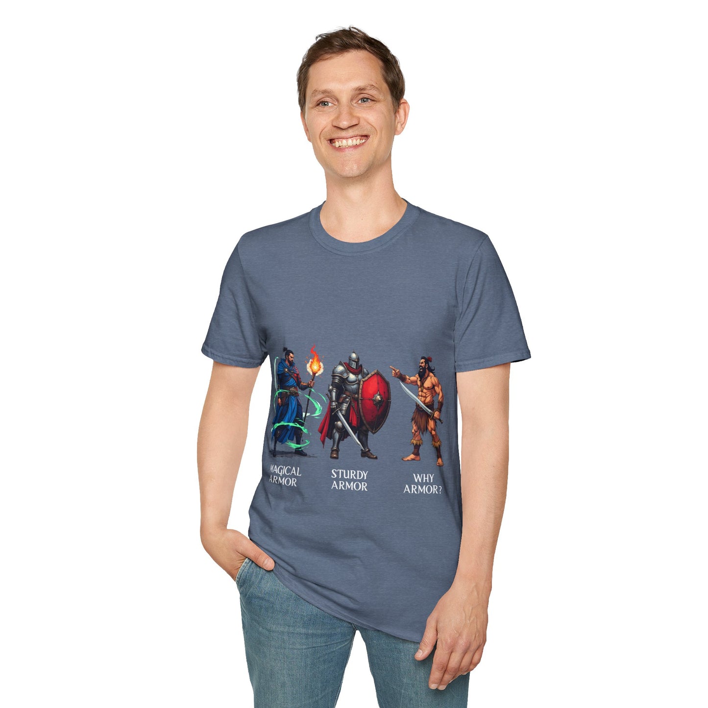 Class Armor Comparison - Softstyle T-Shirt for Men and Women