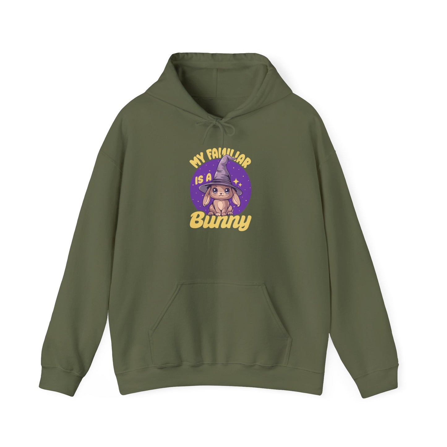 My Familiar is a Bunny - Heavy Blend™ Hoodie for Men and Women