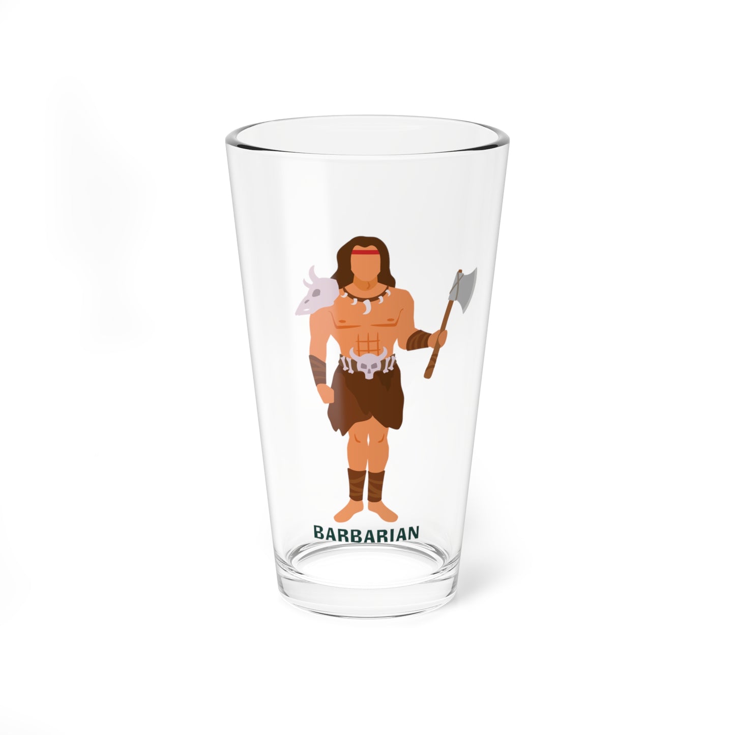 "Ragebrew Tankard" BARBARIAN Pint Glass
