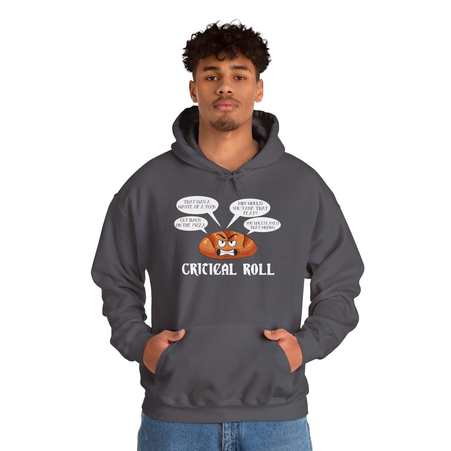 Critical Roll - Heavy Blend™ Hooded Sweatshirt for Men and Women