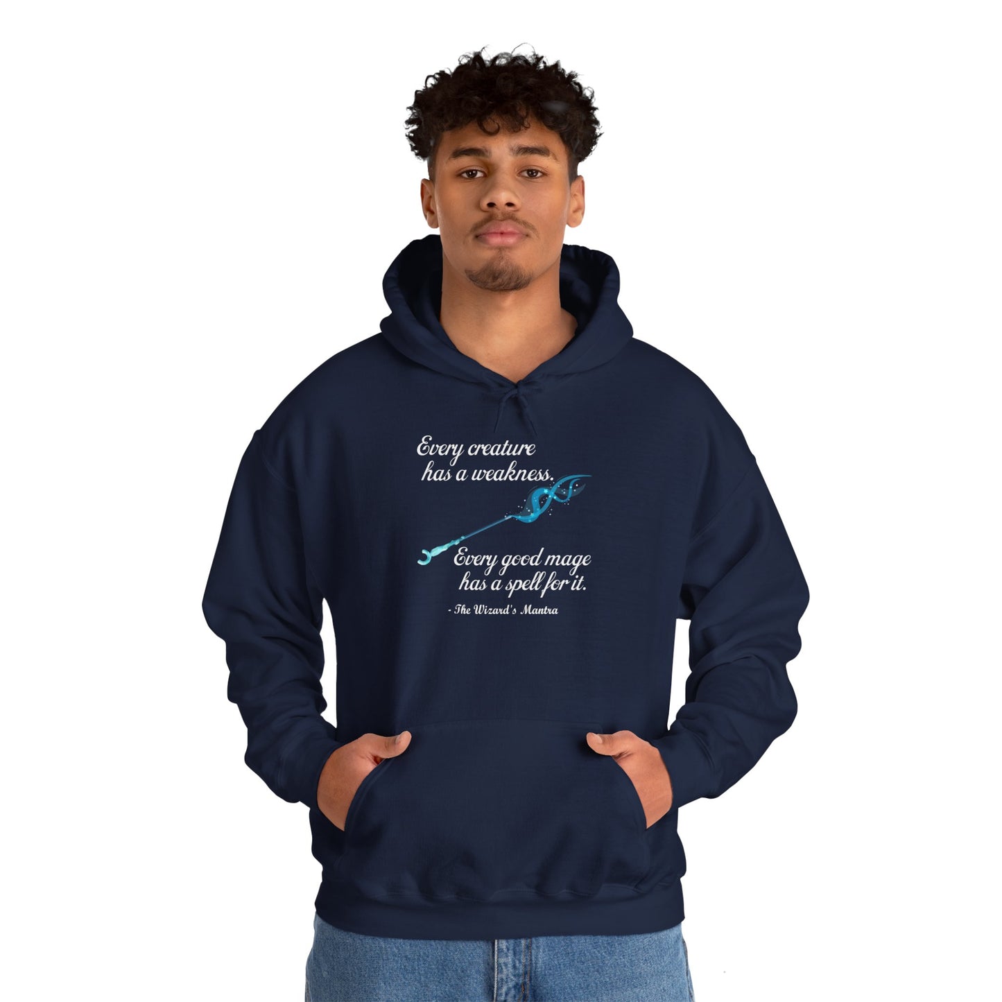 Wizard's Mantra - Heavy Blend™ Hoodie for Men and Women