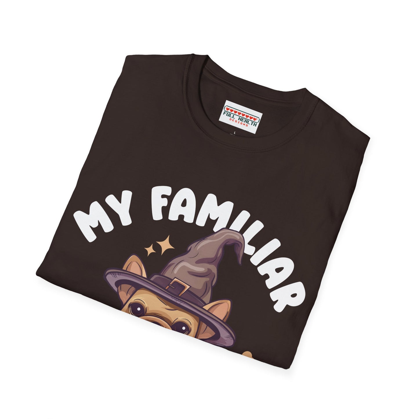 My Familiar is a Dog - Unisex Softstyle T-Shirt