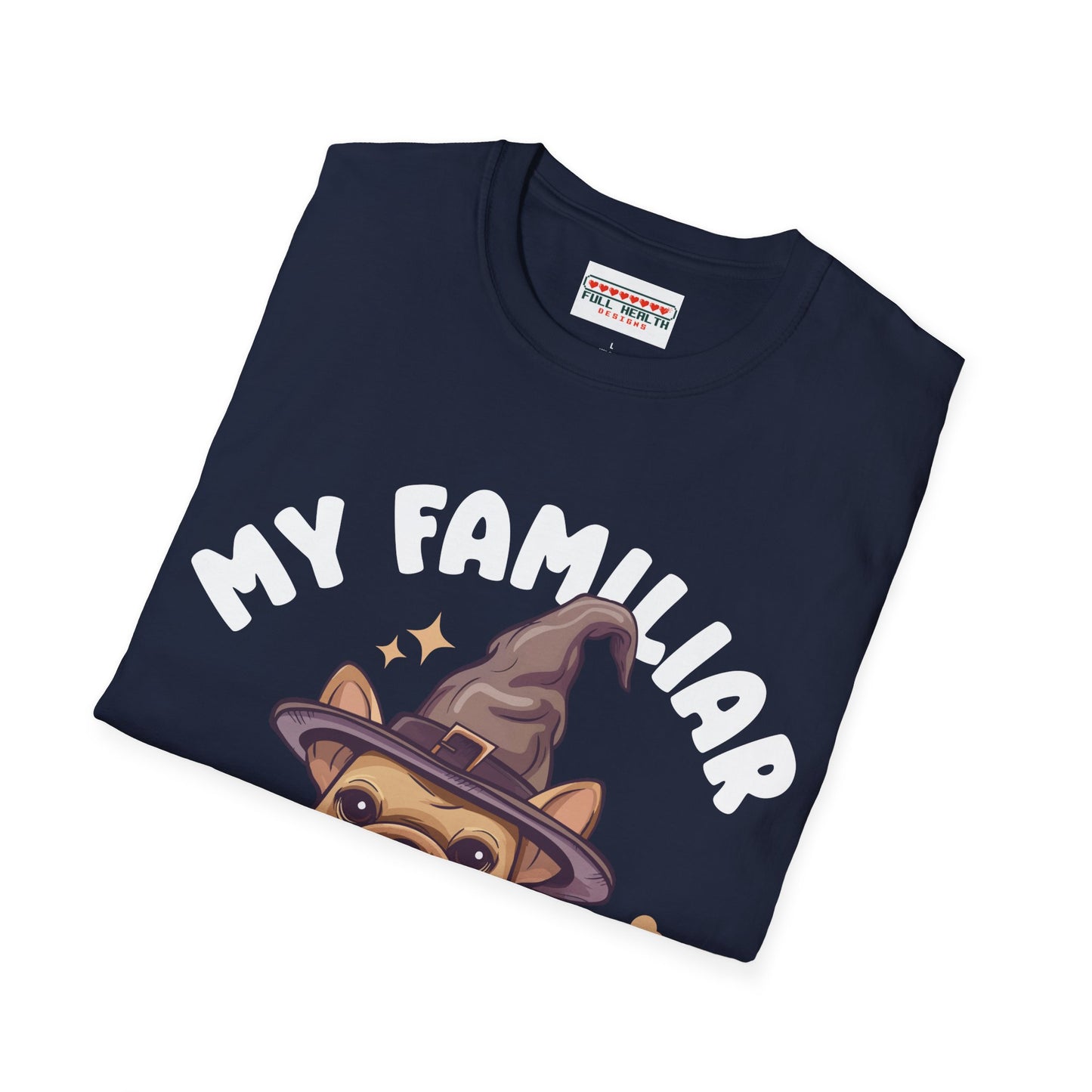 My Familiar is a Dog - Unisex Softstyle T-Shirt