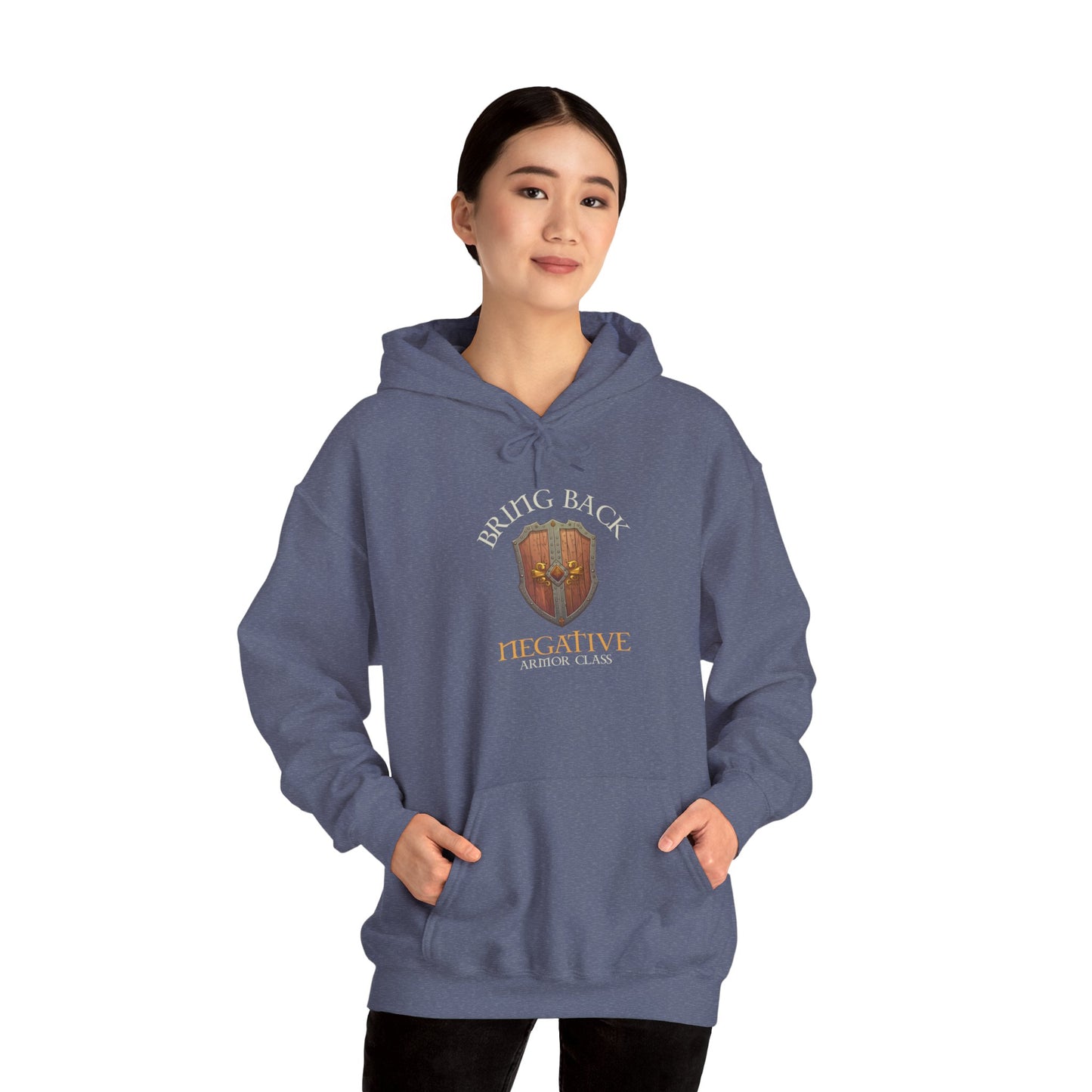 Bring Back Negative Armor Class - Heavy Blend™ Hooded Sweatshirt for Men & Women