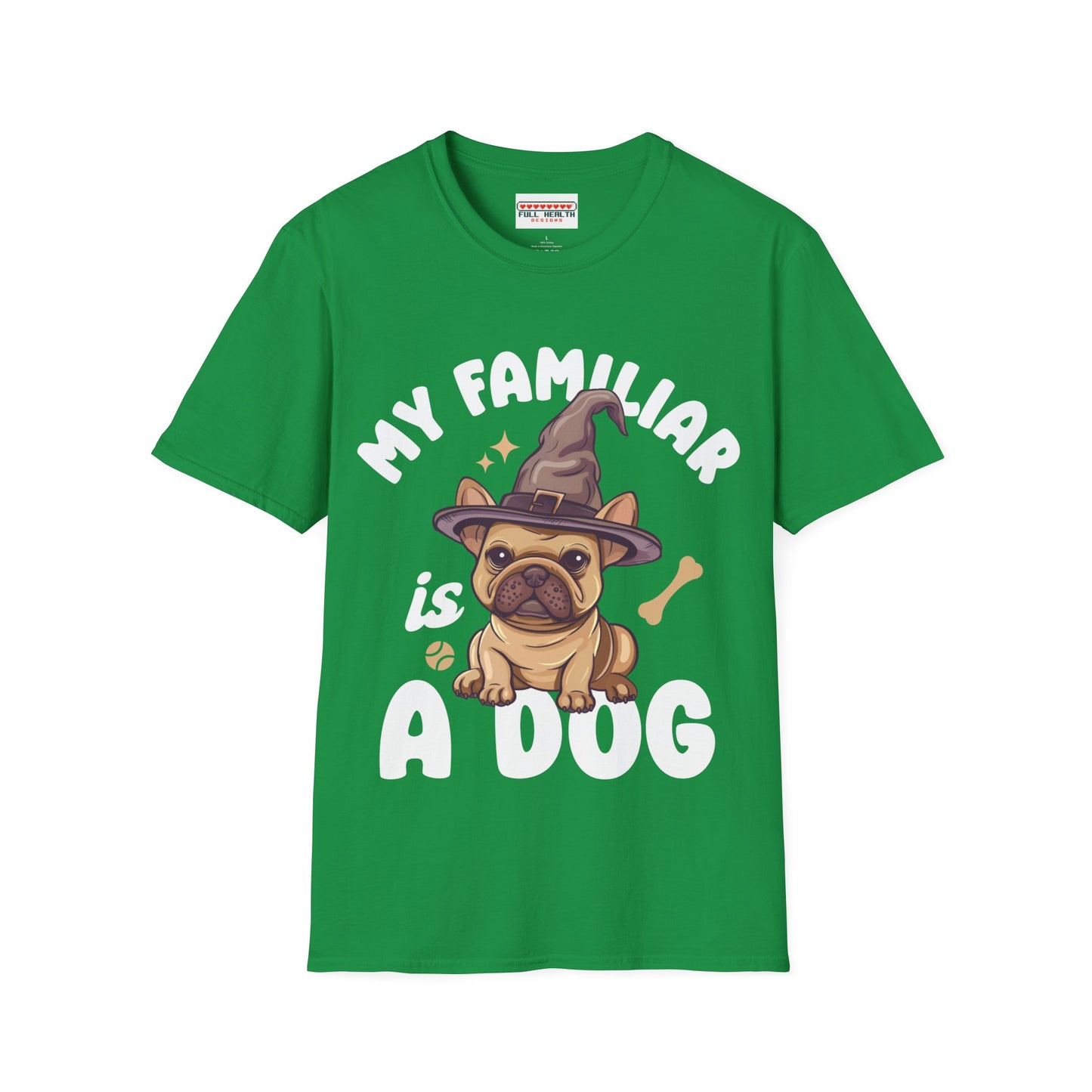 My Familiar is a Dog - Unisex Softstyle T-Shirt